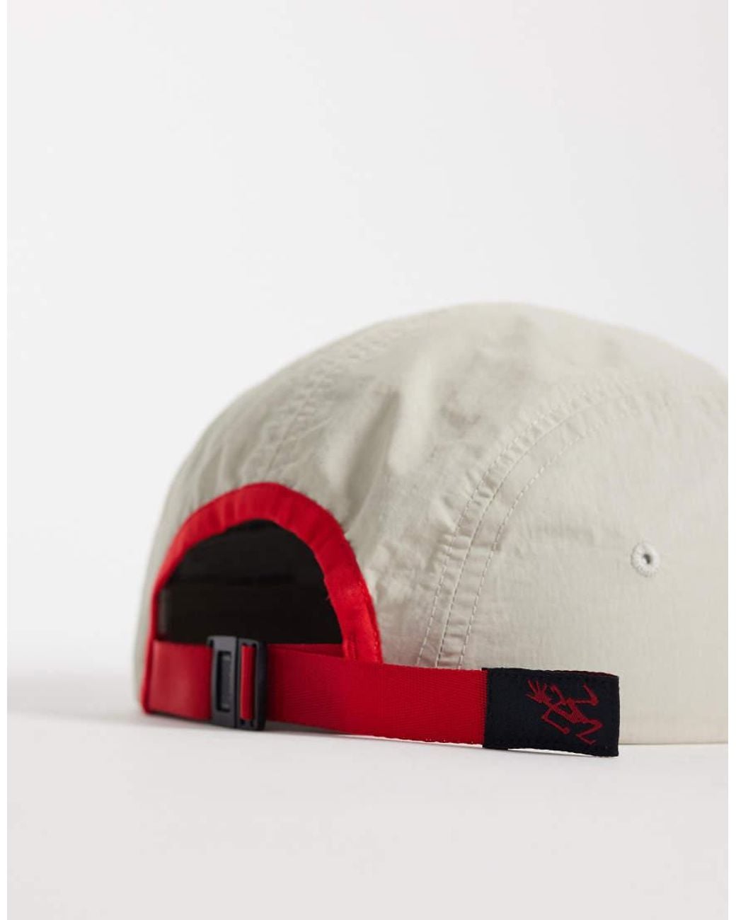 Gramicci Natural Nylon Logo Cap With Contrast Trim