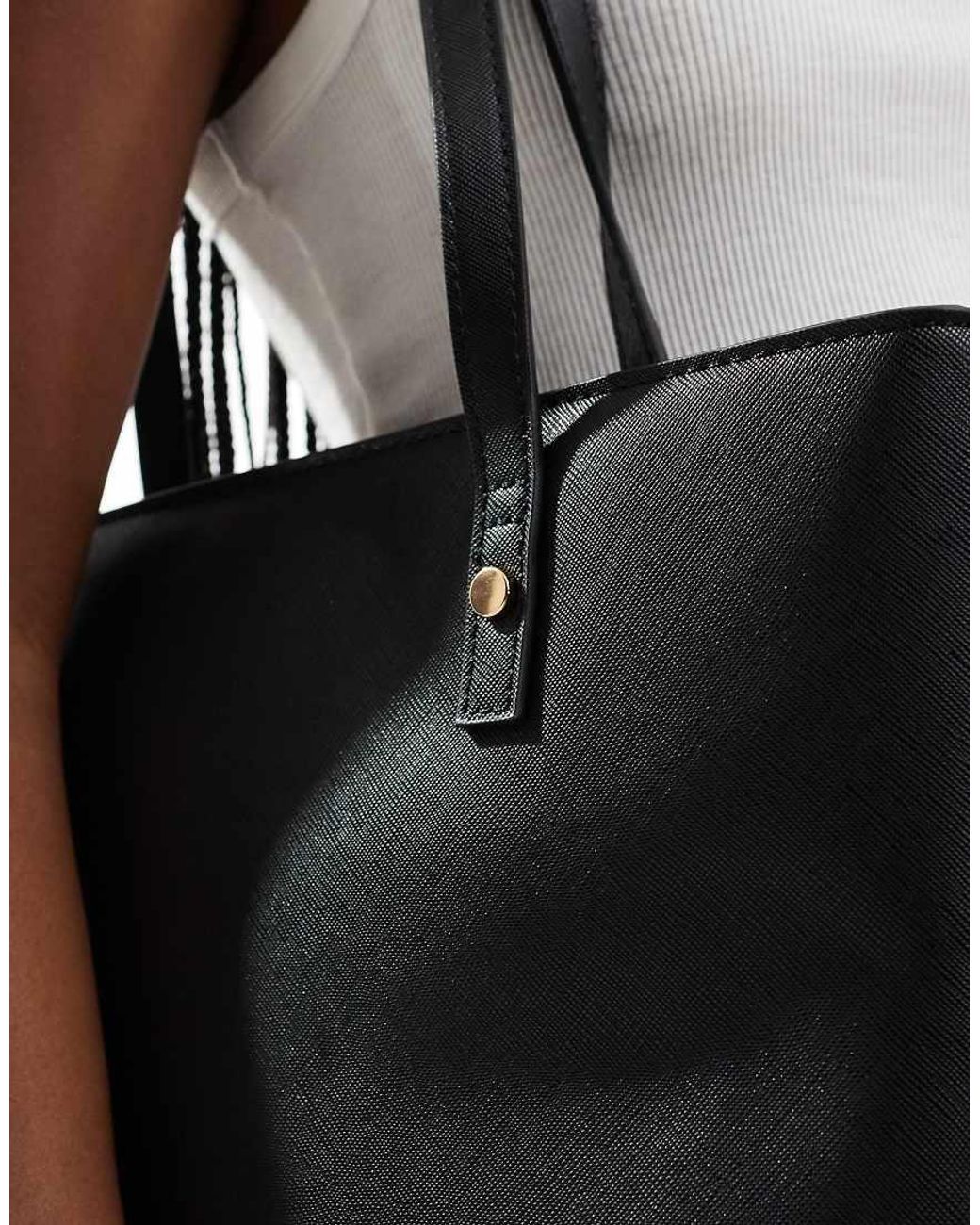 Maxi Borsa Nera di ASOS in Black