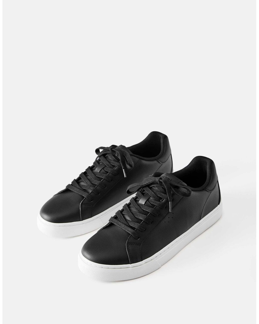 Pull&Bear – legere sneaker in Black für Herren