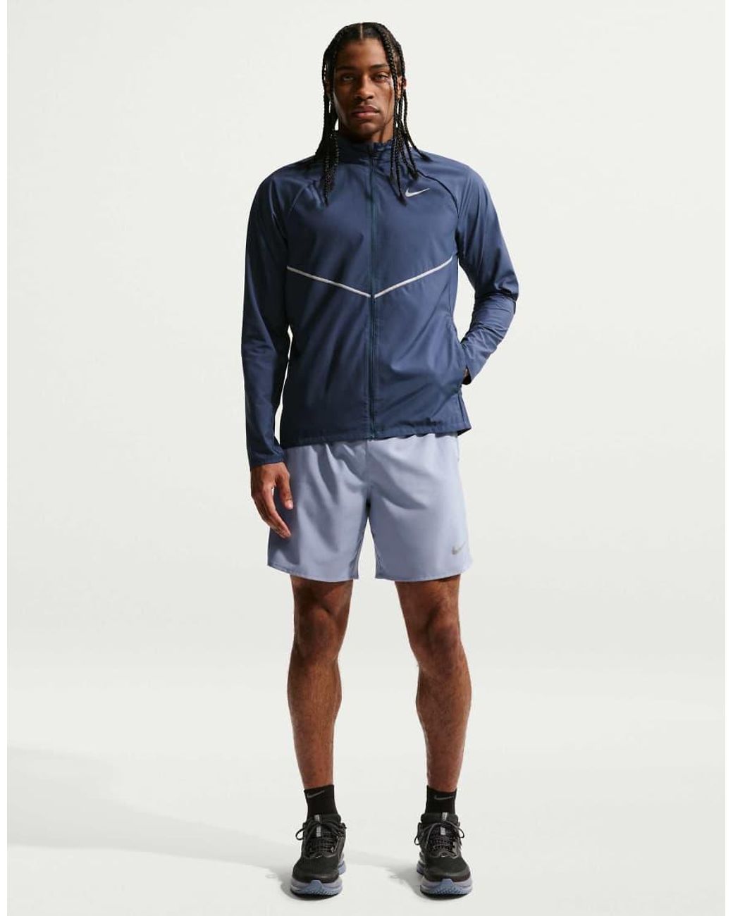 Nike Blue Miler Repel Uv-Protection Jacket for men