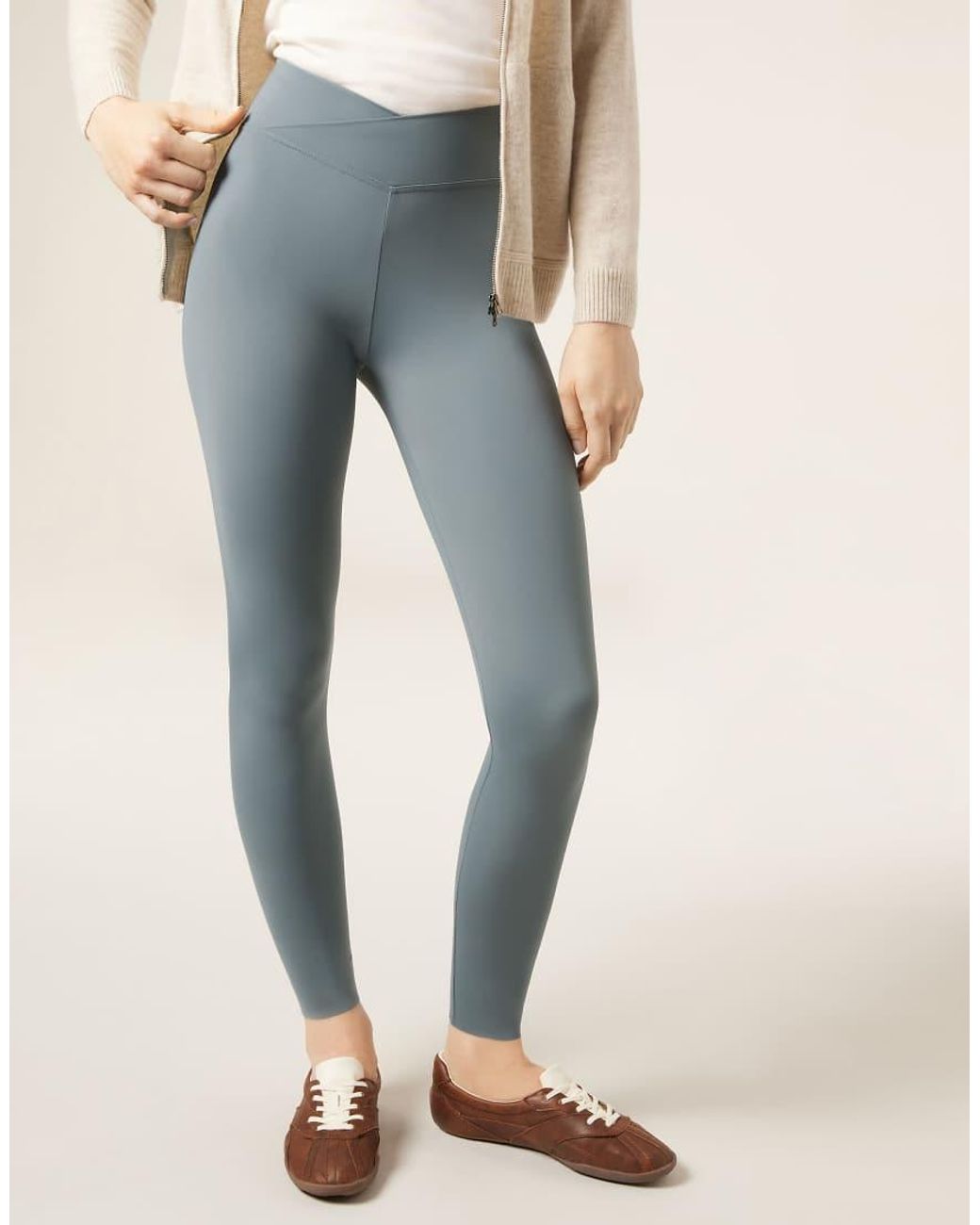 Calzedonia Blue Ultra Light Leggings