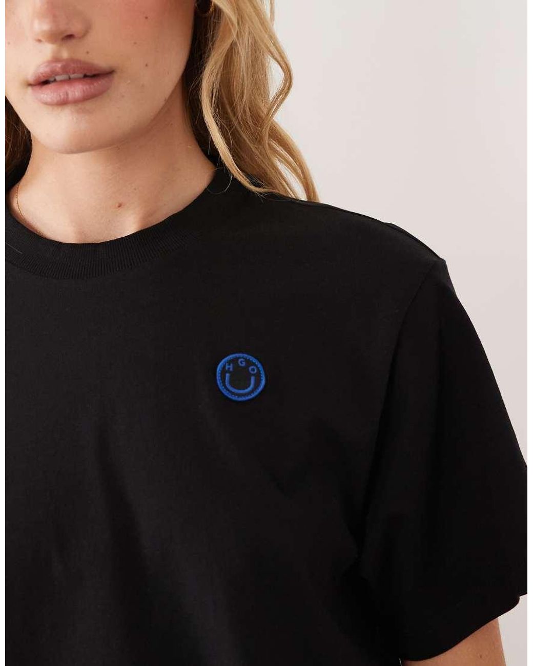 HUGO Black Icon Logo T-shirt