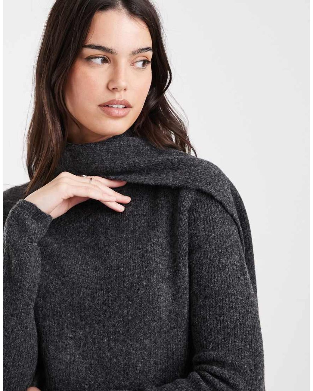 ASOS Blue Scarf Maxi Dress