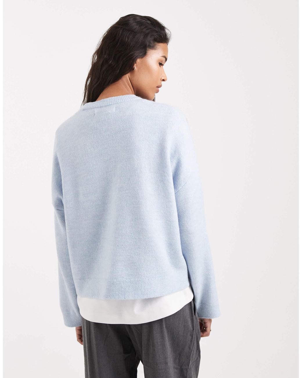 ONLY White – kastiger pullover