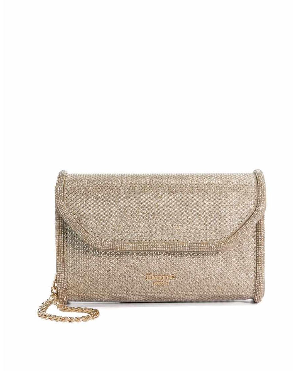 Dune Natural Bellini Clutch Bag