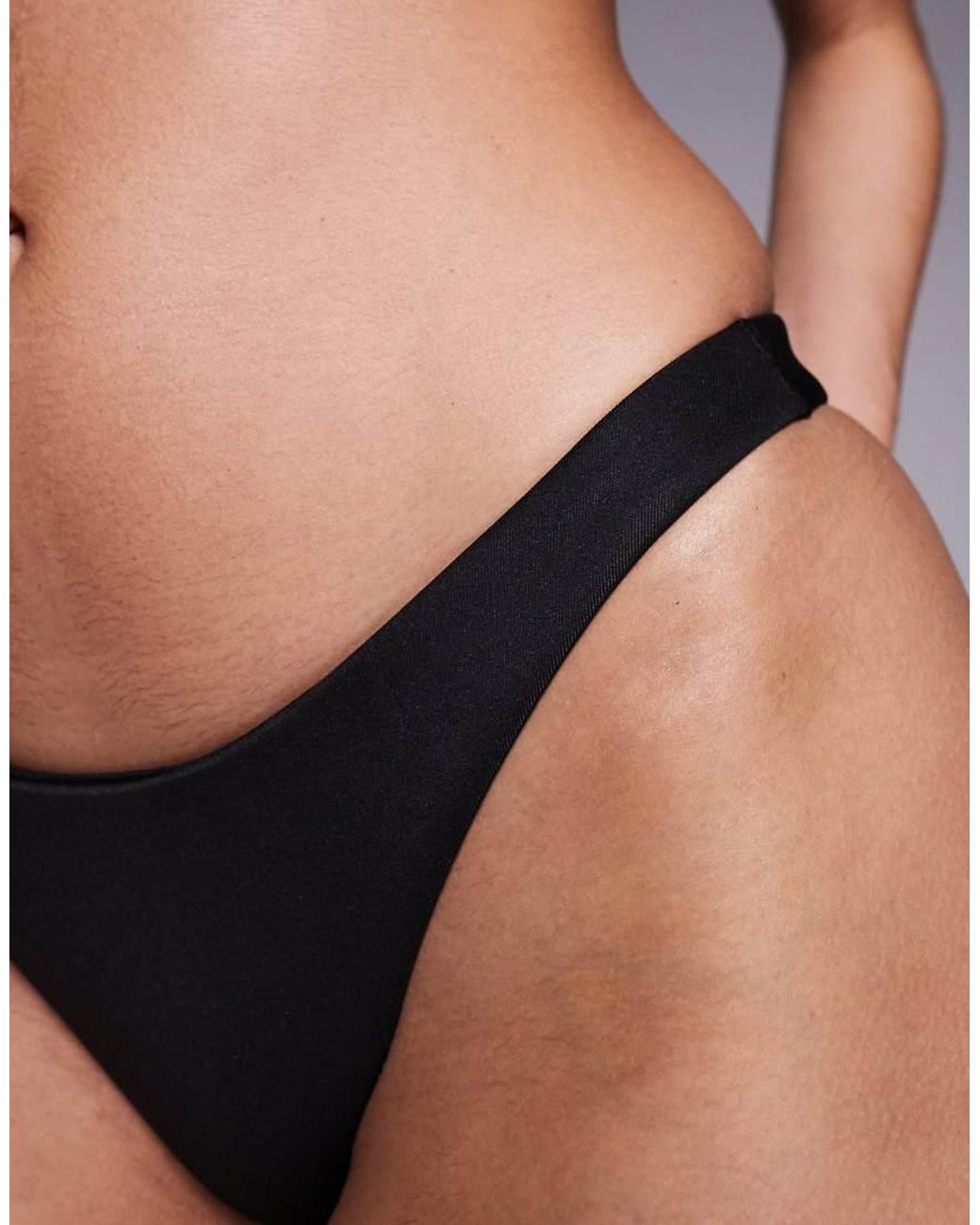 ASOS Brown Sage Premium Hipster Bikini Bottoms