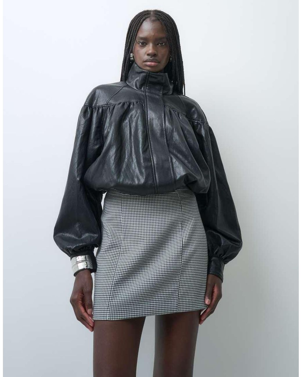 ASOS Multicolor Tailored Mini Tulip Skirt