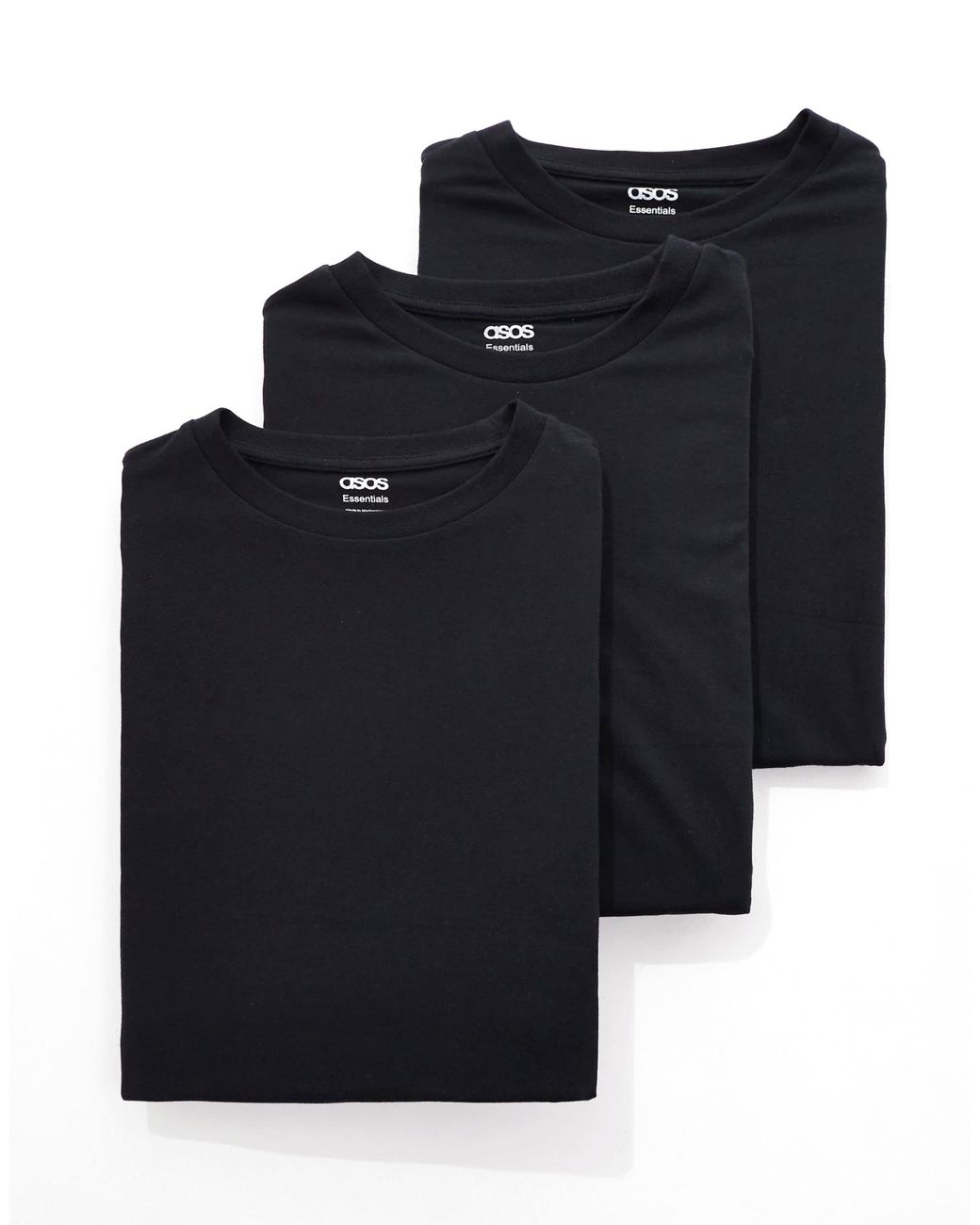 Essentials - lot ASOS pour homme en coloris Black