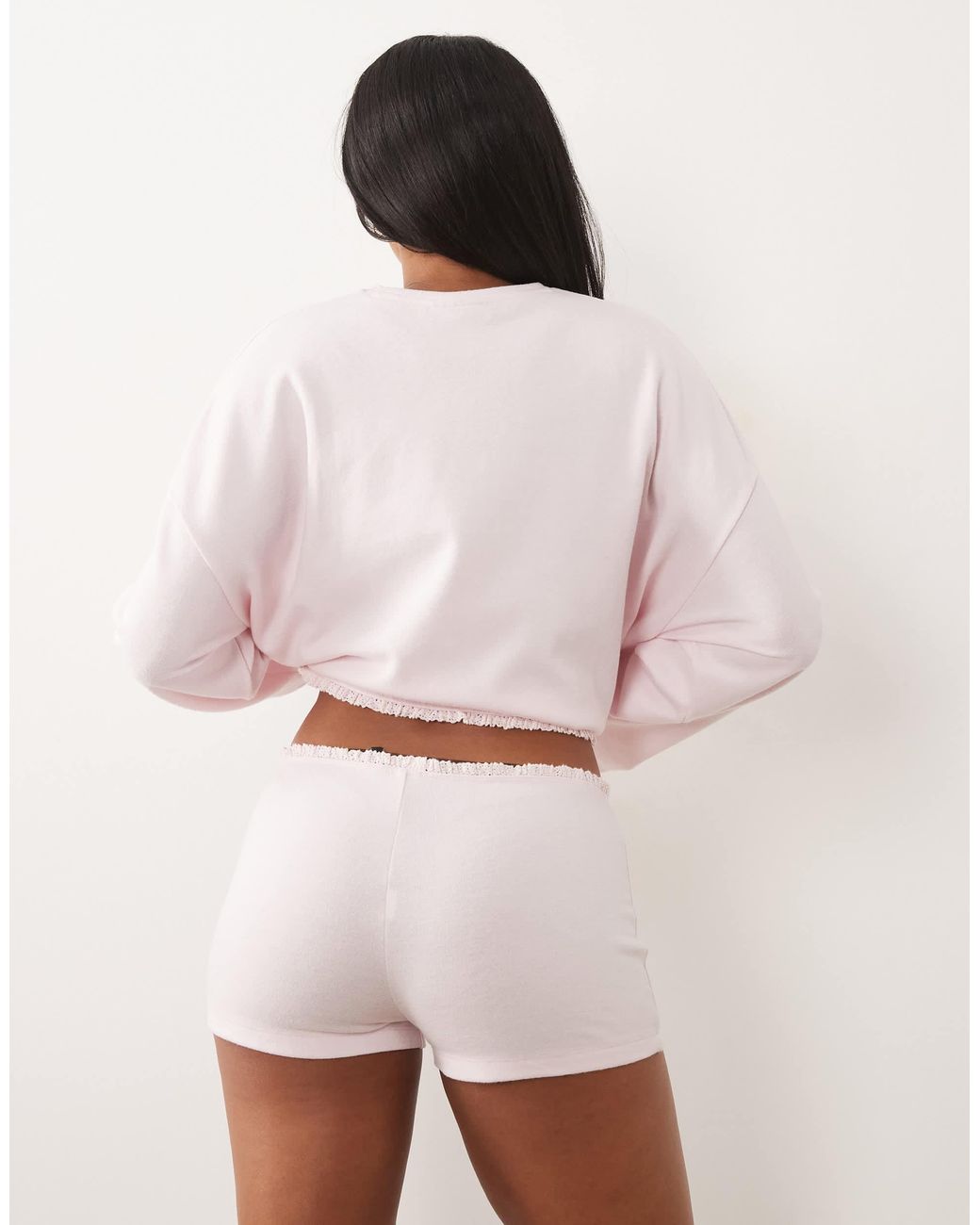 Short ASOS en coloris Pink