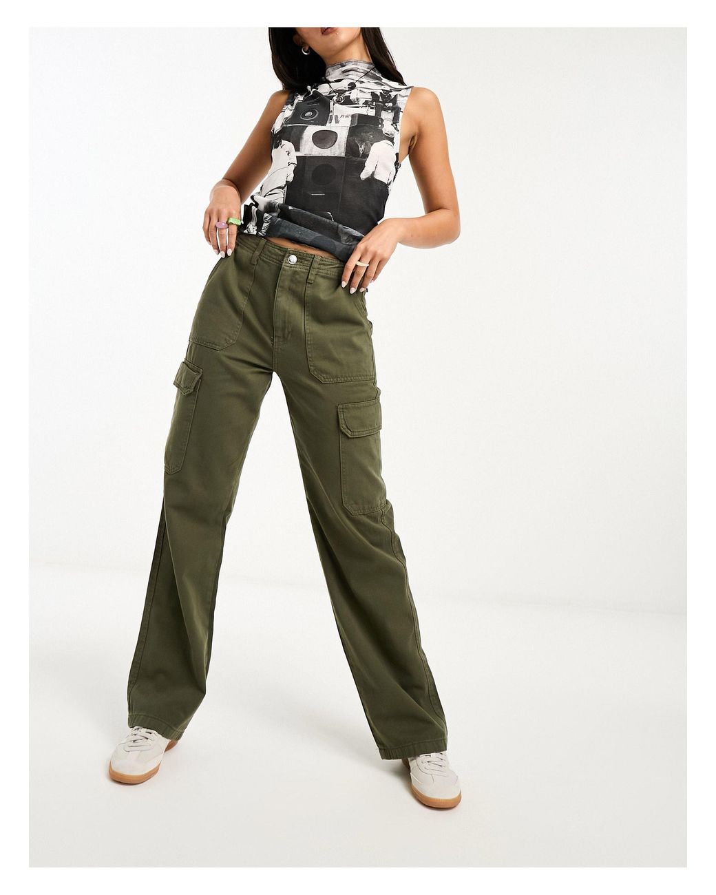 Pantalon only kaki new arrivals