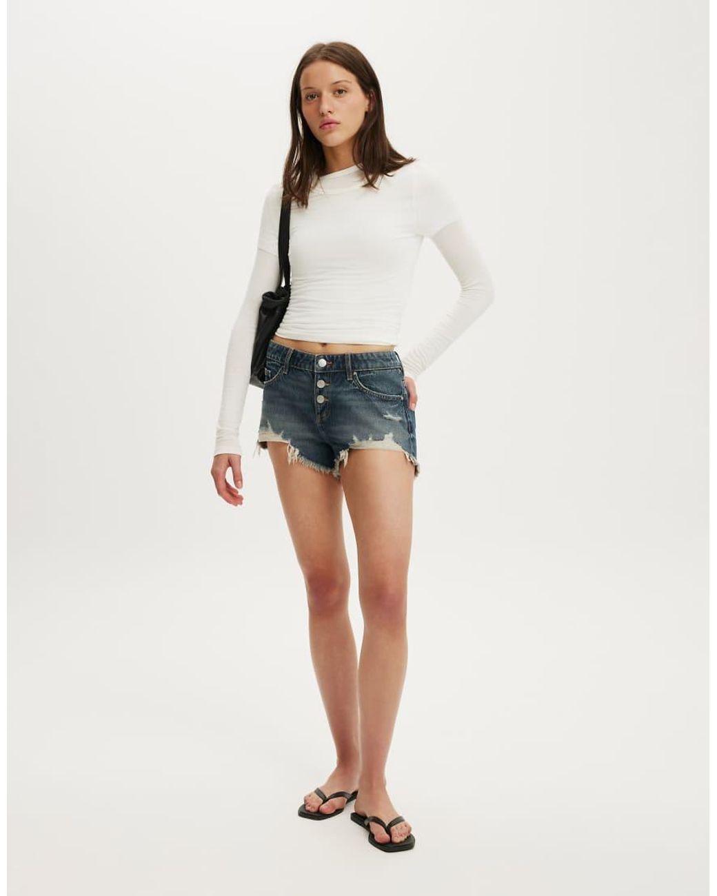 Cotton On Blue Saturday Denim Short