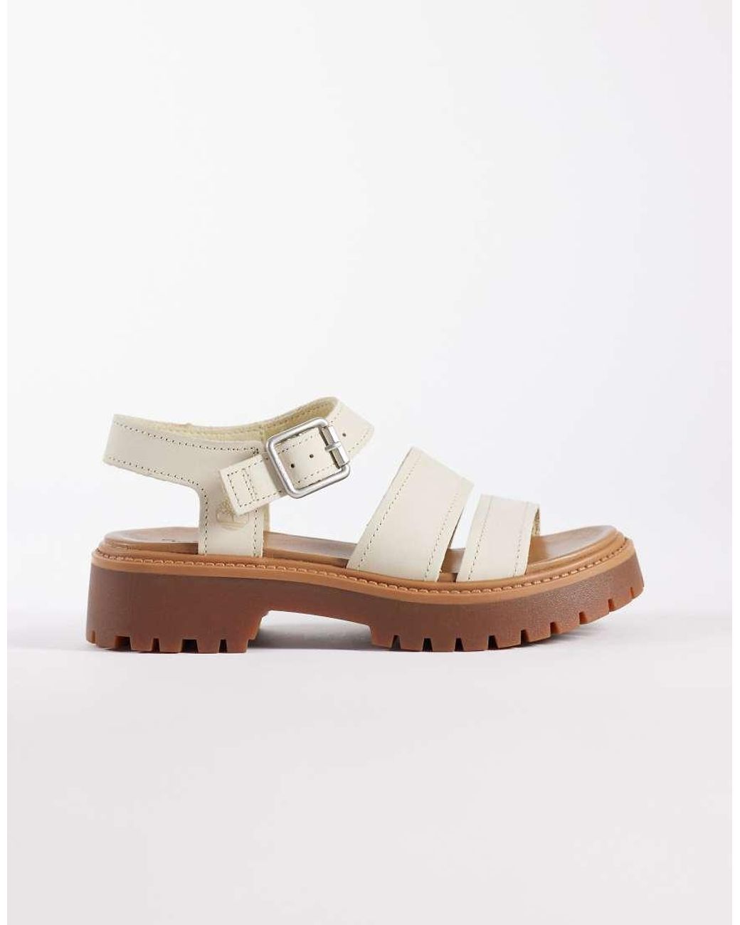 Timberland White Backstrap Sandal