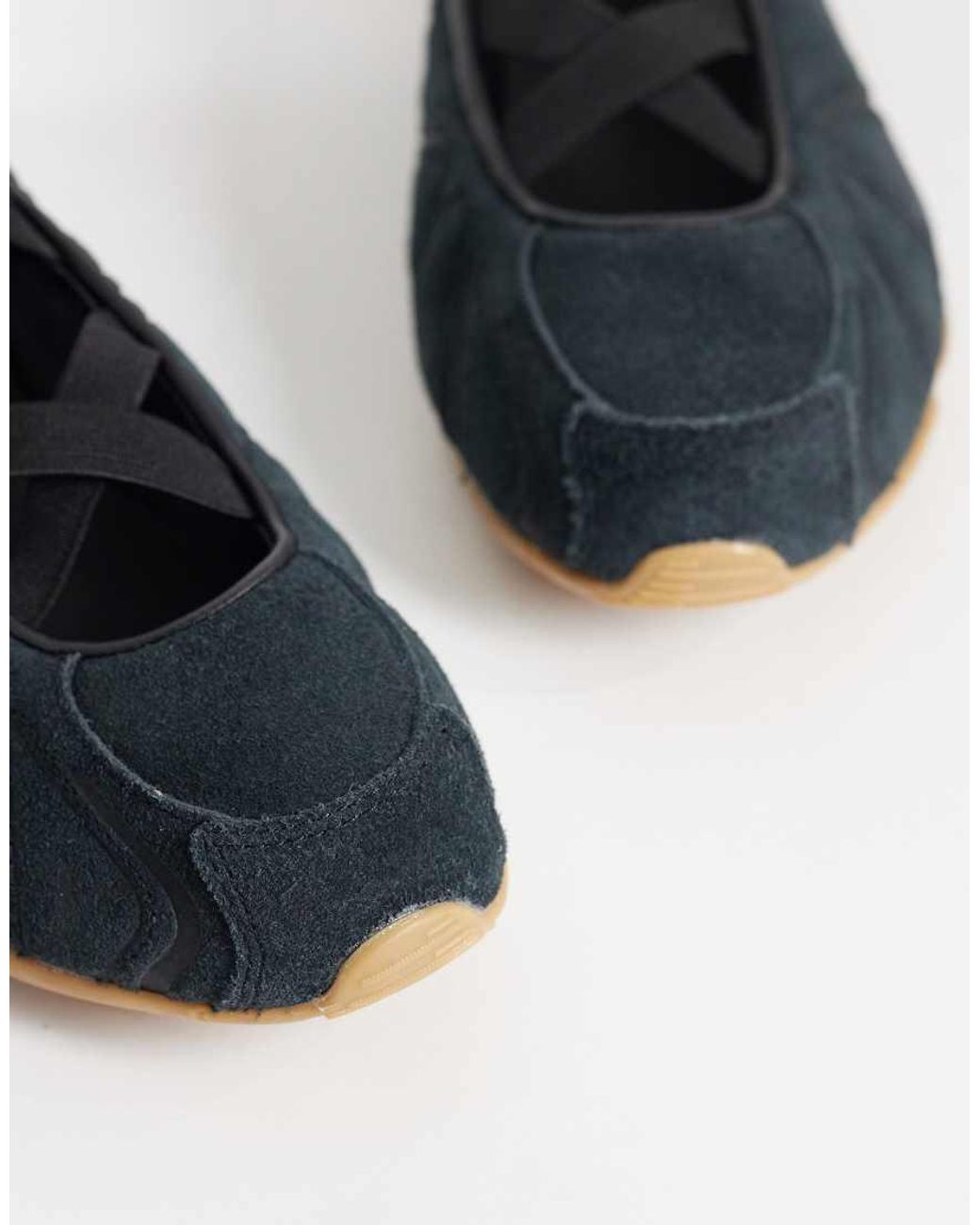 Adidas Originals Blue Ghostsprint Ballet Flat