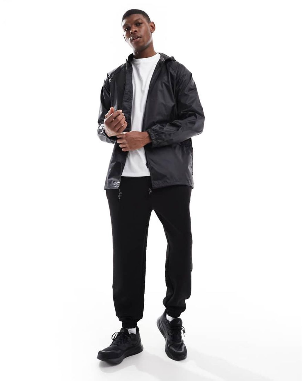 Regatta Black Stormbreak Waterproof Jacket for men
