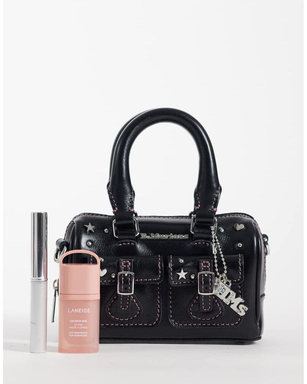 Dr. Martens Black Mini Top Handle Bag