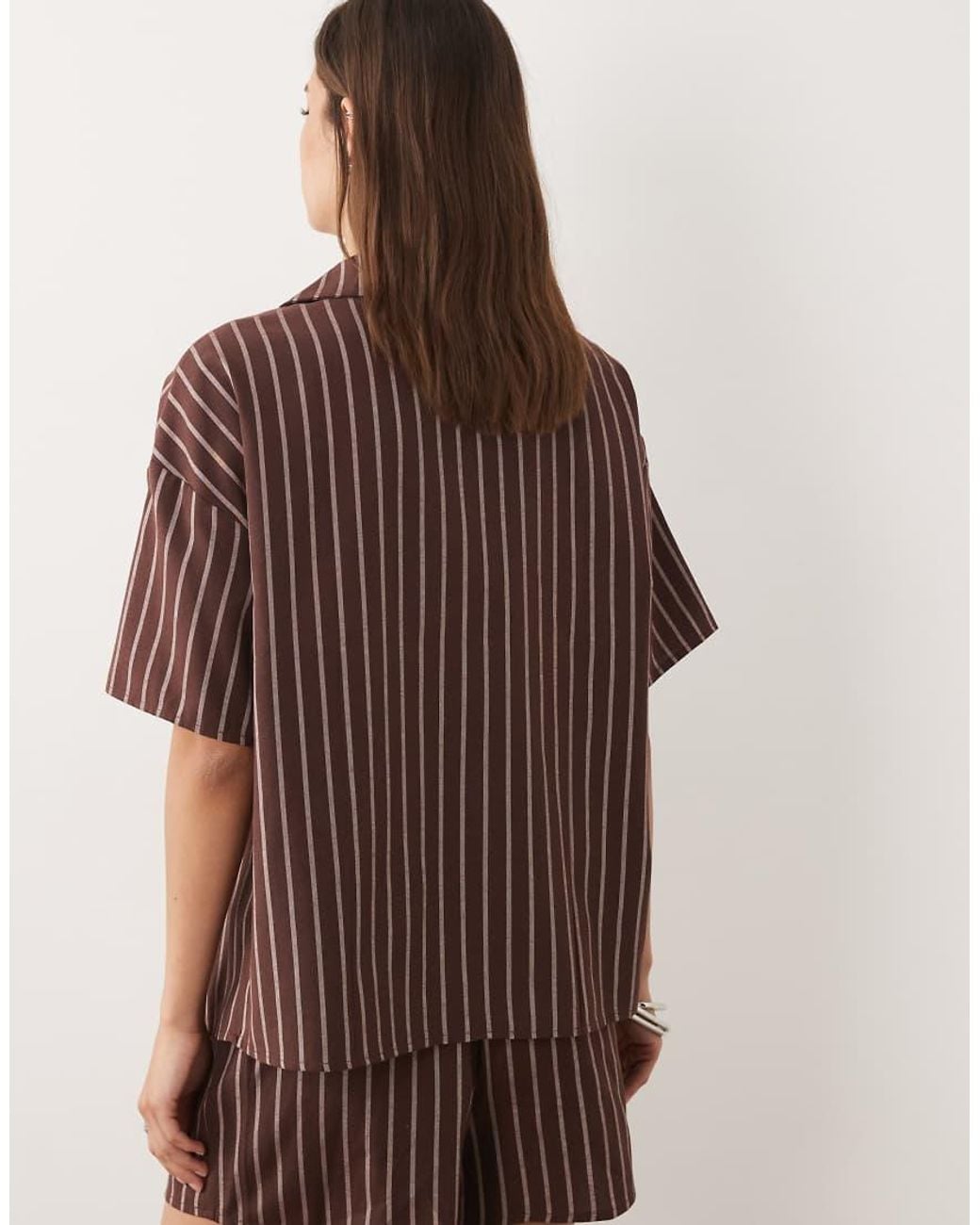 4th & Reckless Green Cotton Blend Oversized Tie Front Detail Beach Shirt Co-Ord