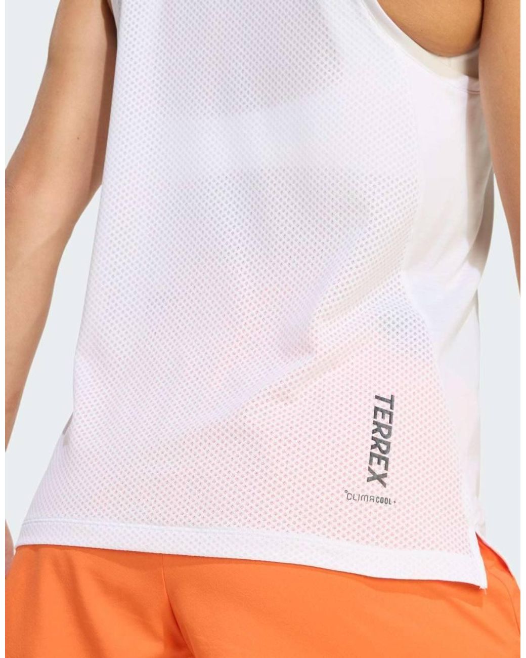 Adidas Originals White Terrex Xperior Climacool+ Tank Top