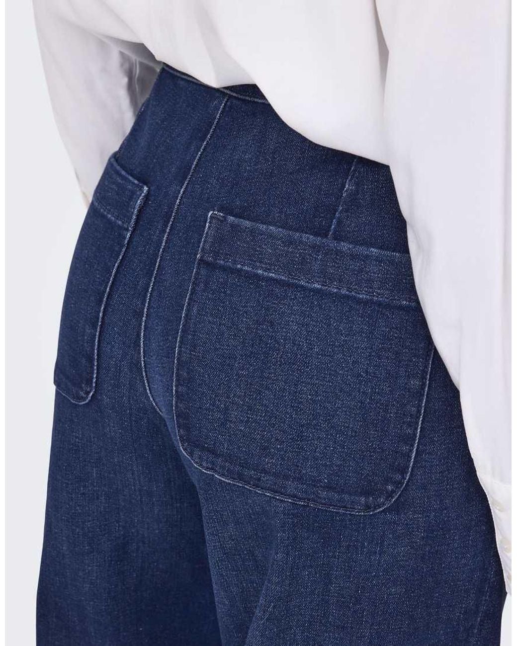 ONLY Blue Wide-Fit Jeans