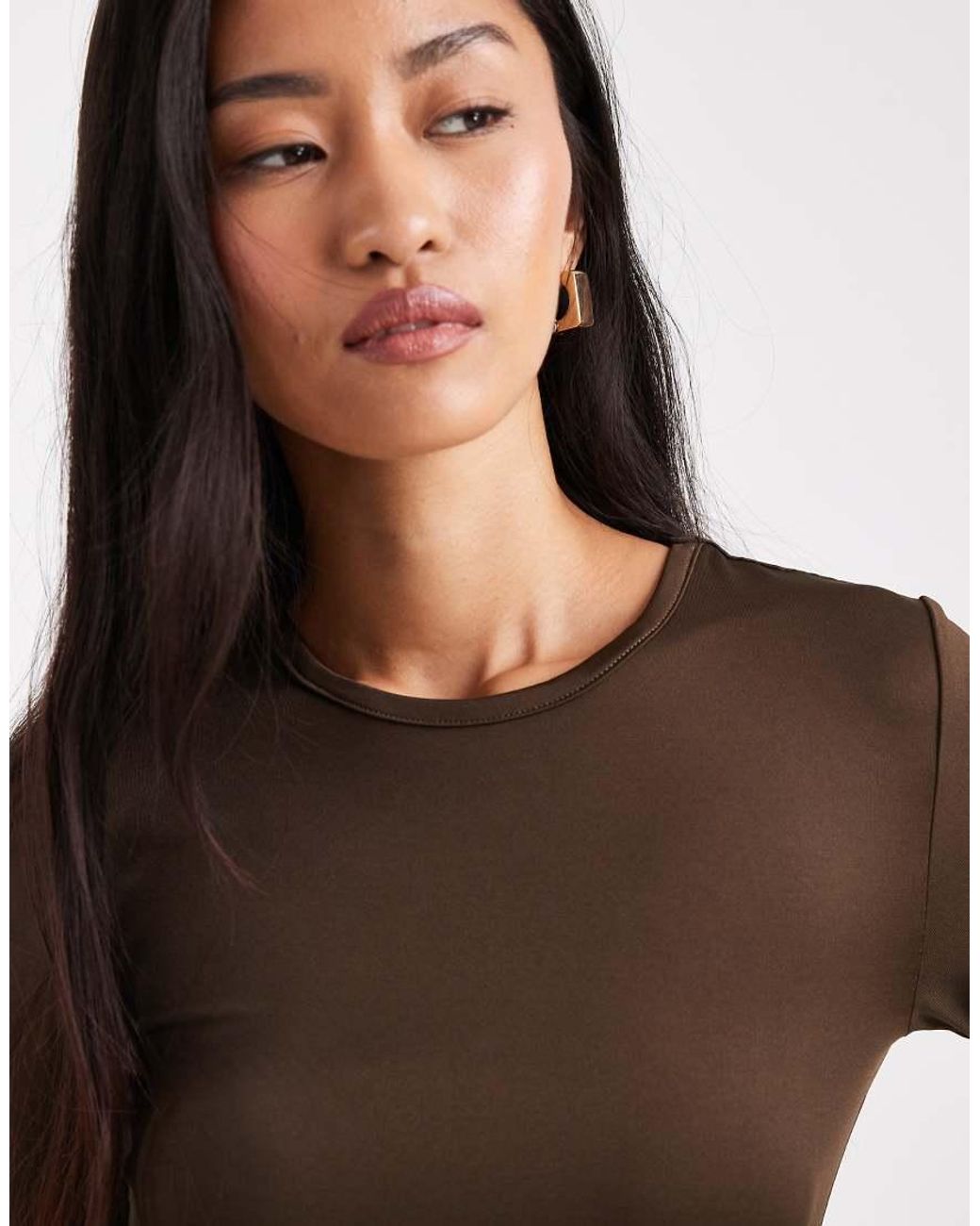 Top di Threadbare in Brown