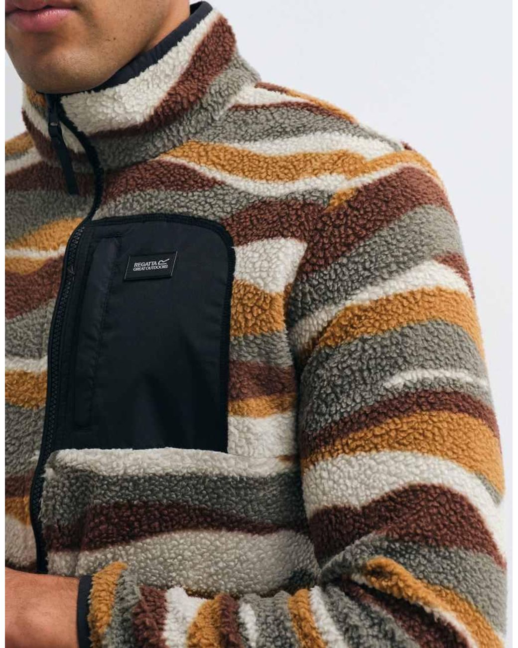 Regatta Brown Frankie Borg Cosy Fleece for men