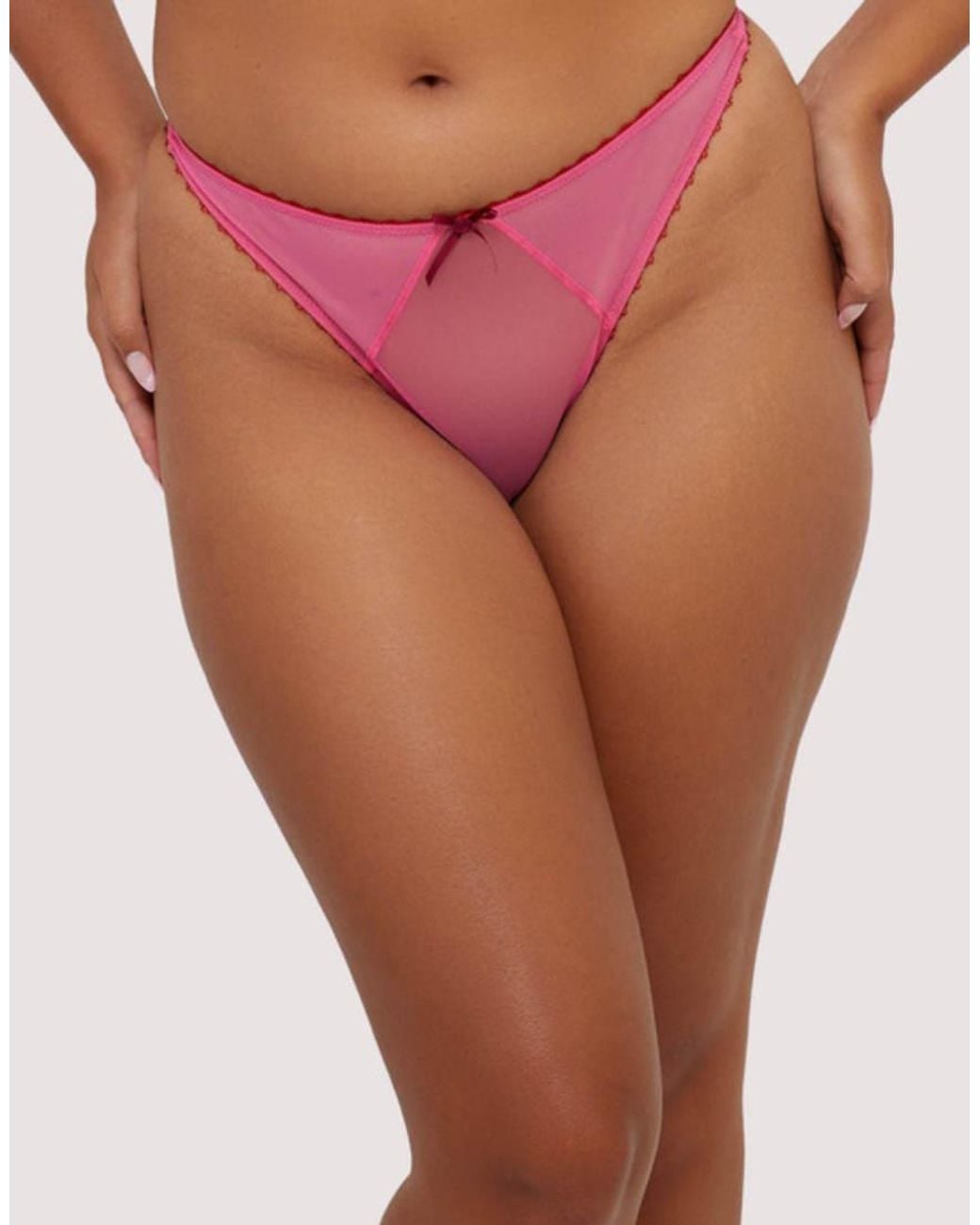 Playful Promises Red Grace Thong