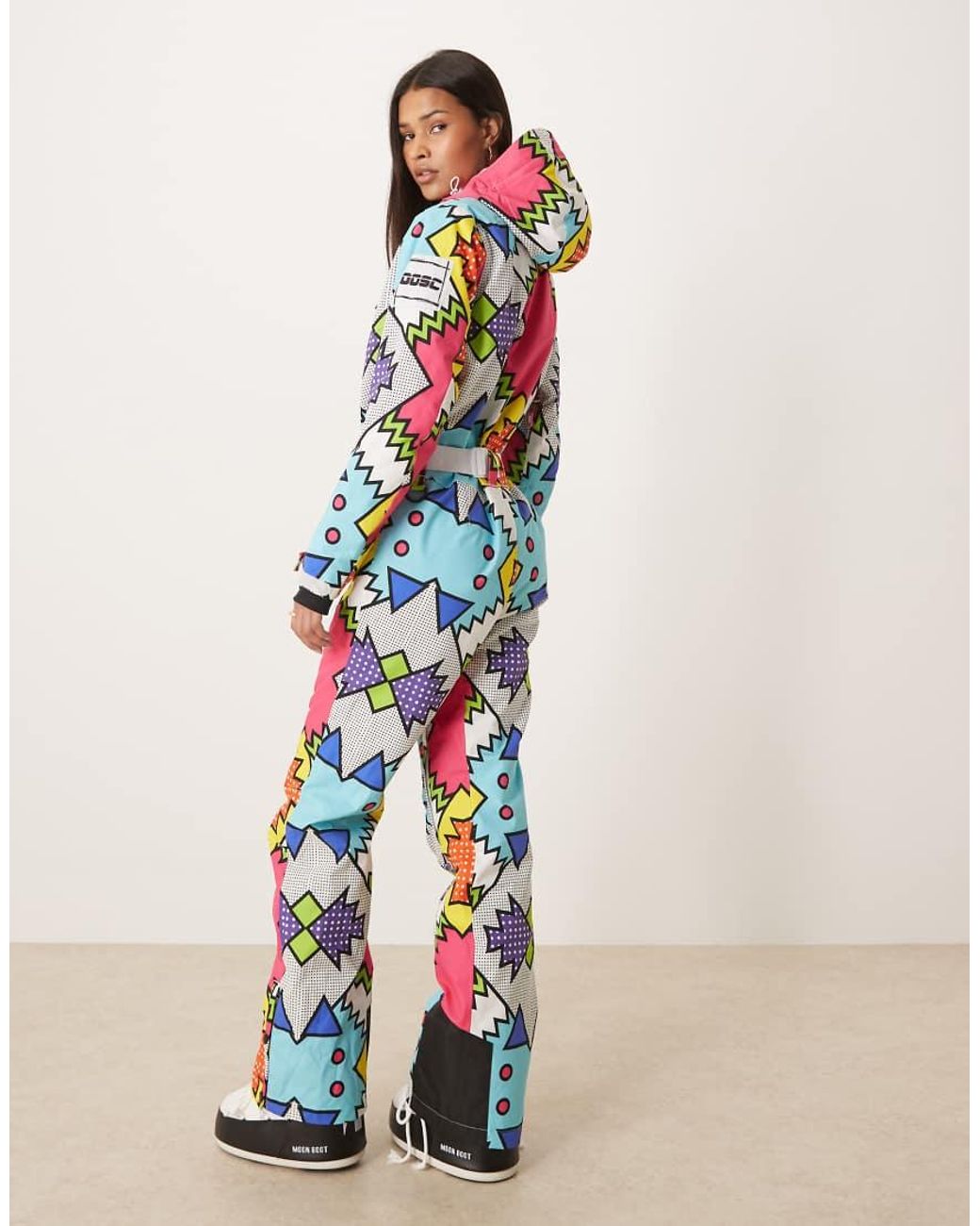 OOSC White Day Tripper Ski Suit