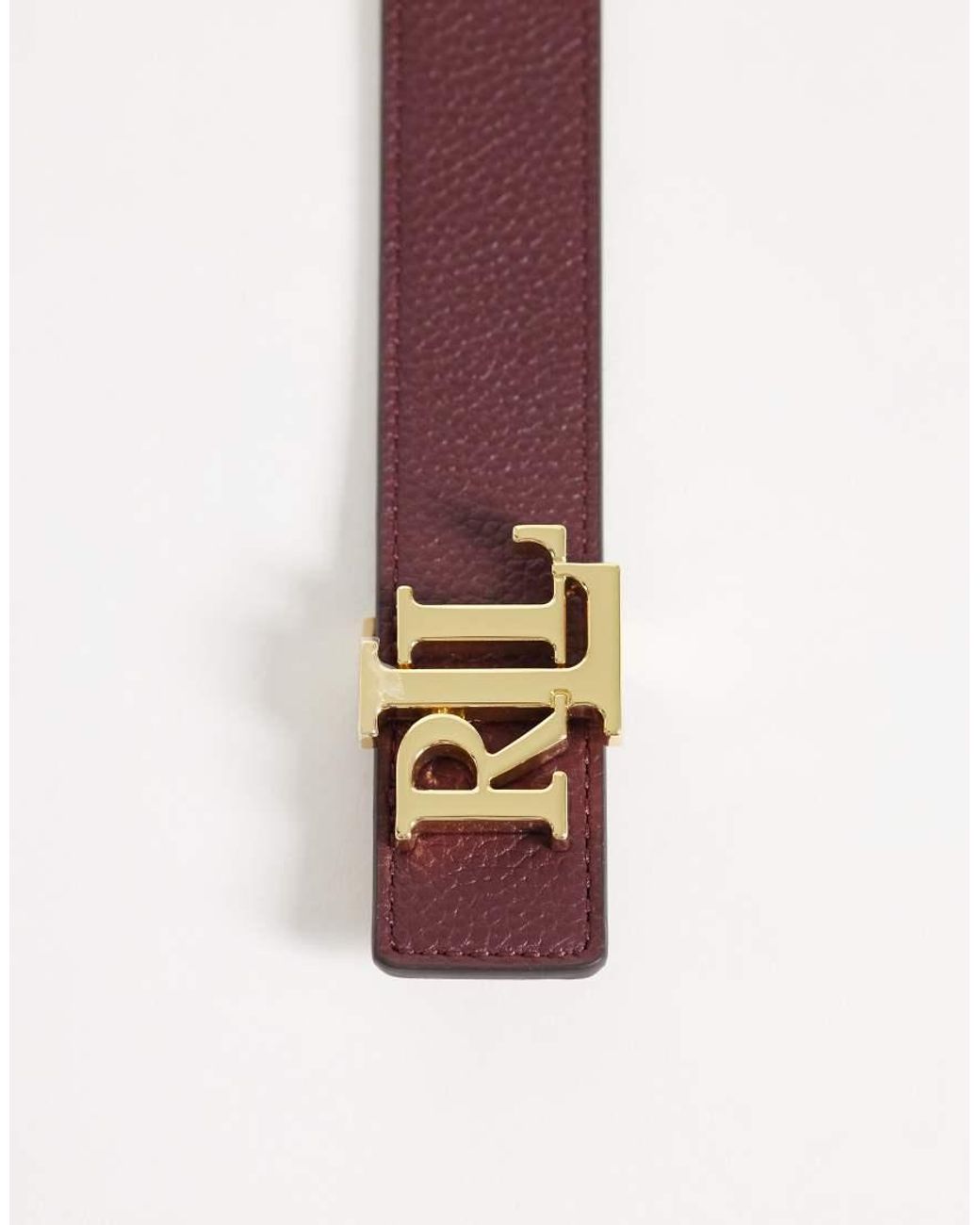 Ralph Lauren White Medium Reversible 30 Belt