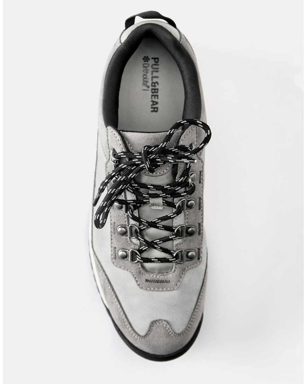 Pull&Bear White Trekking Trainers for men