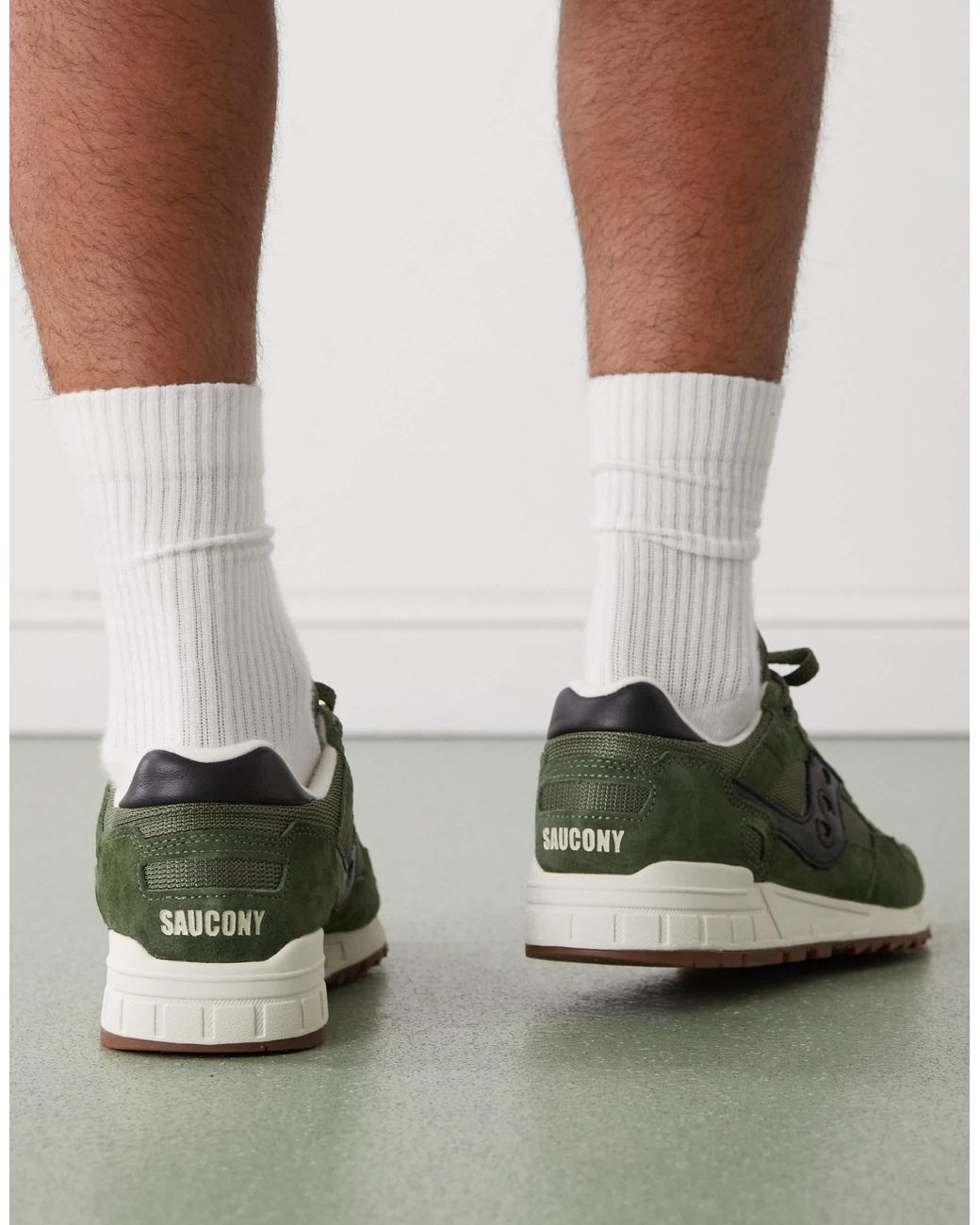 Saucony – shadow 5000 – sneaker in Black für Herren