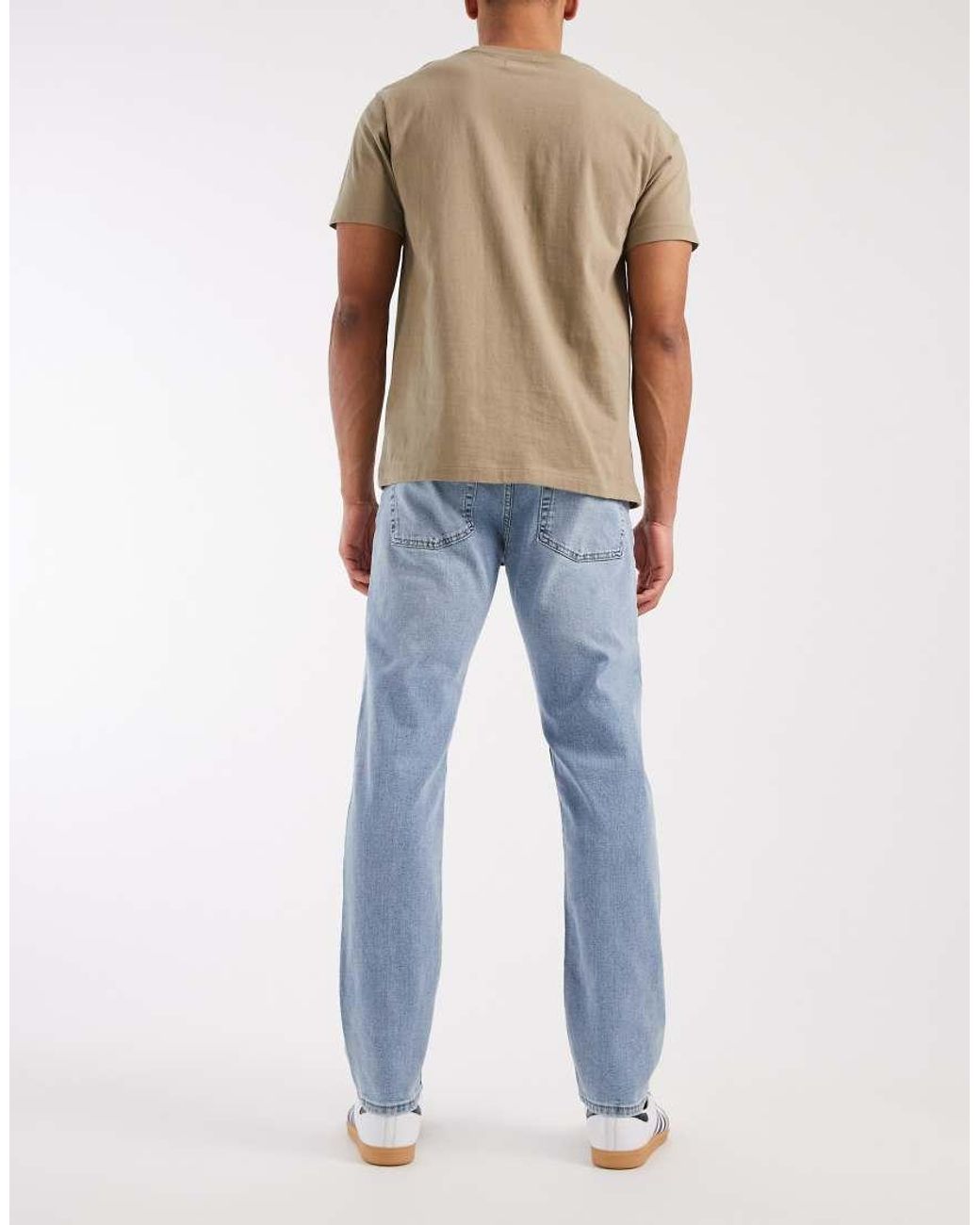 Only & Sons Blue Weft Regular Fit Jeans for men