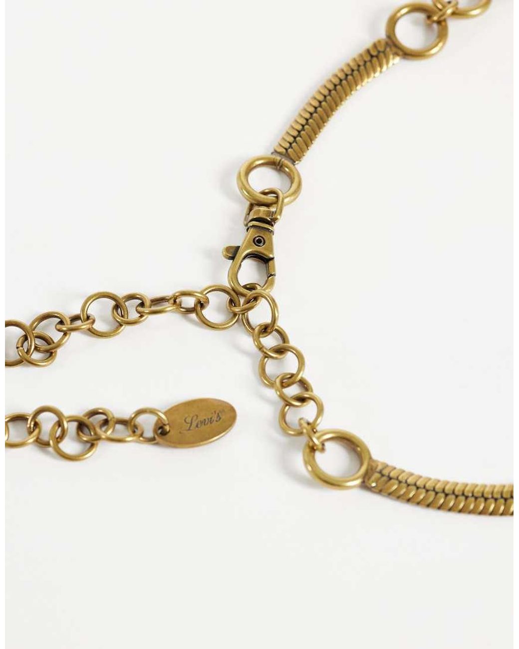 Levi's Natural Franchesca Chain Belt