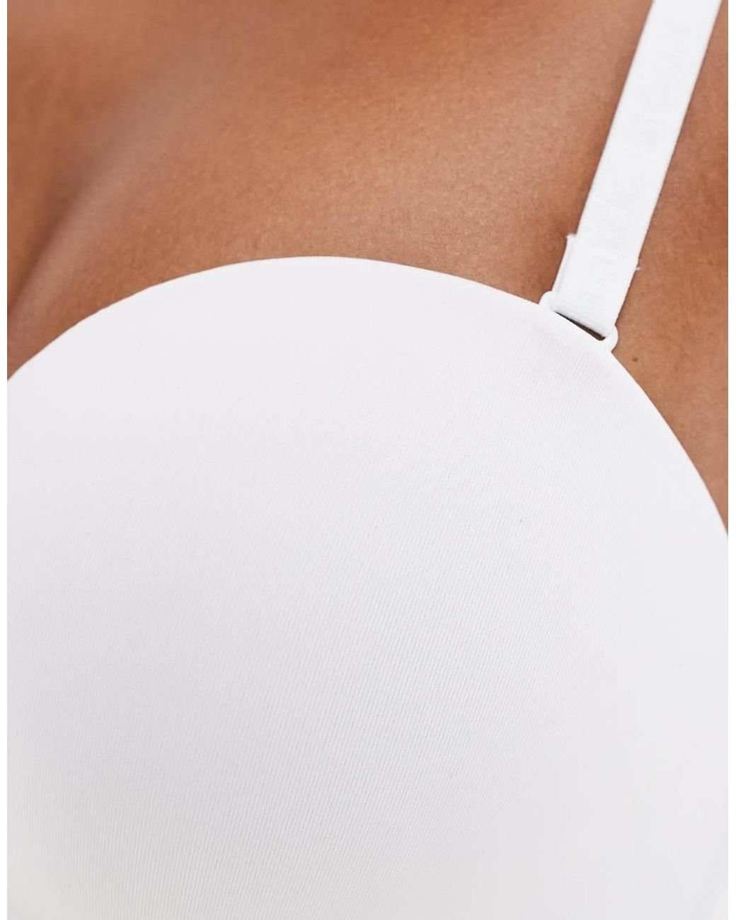 Boux Avenue Strapless Multifunctionele Bh Van Microvezel Met Vulling in het Brown