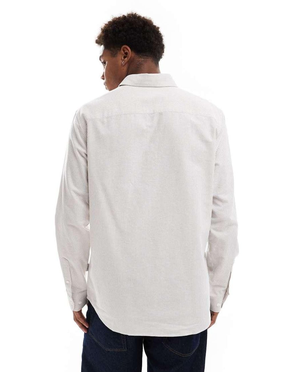 JJ Rebel White Oxford Shirt for men