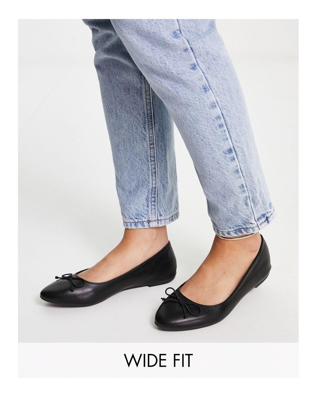 Wide ballet best sale flats