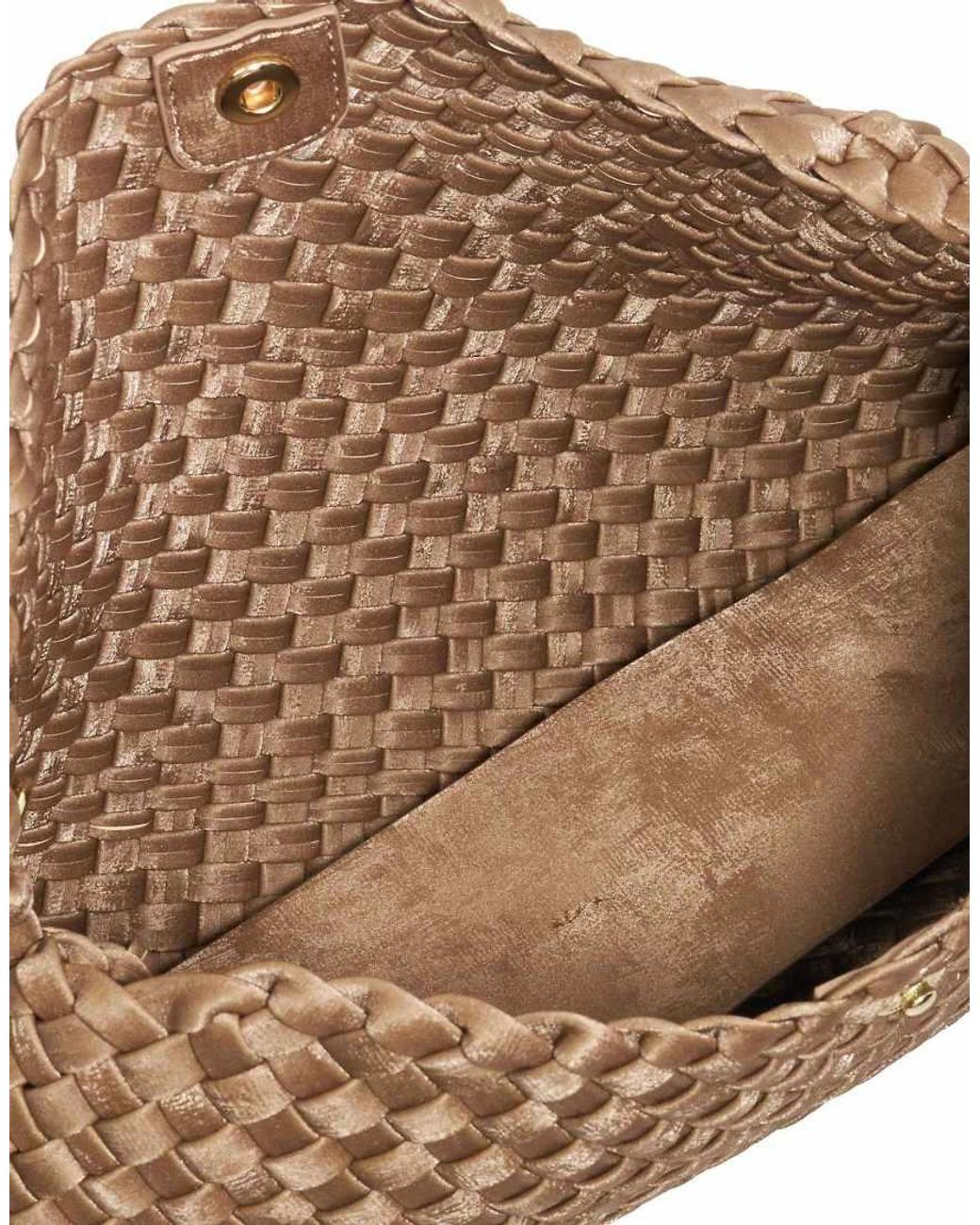 Dune Brown Encourage Clutch Bag