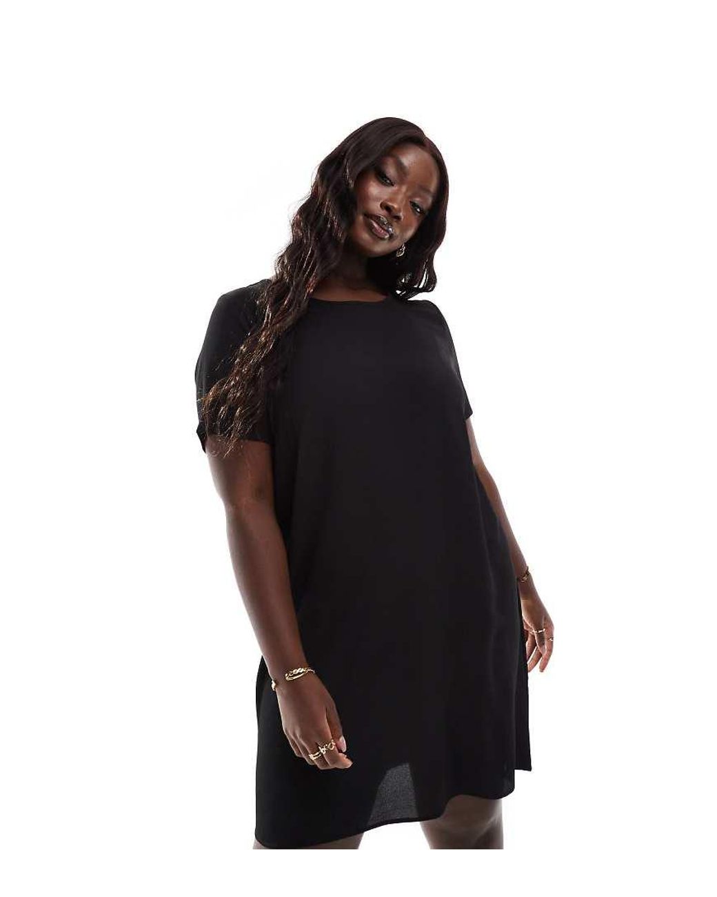 ONLY Black Tunic Dress