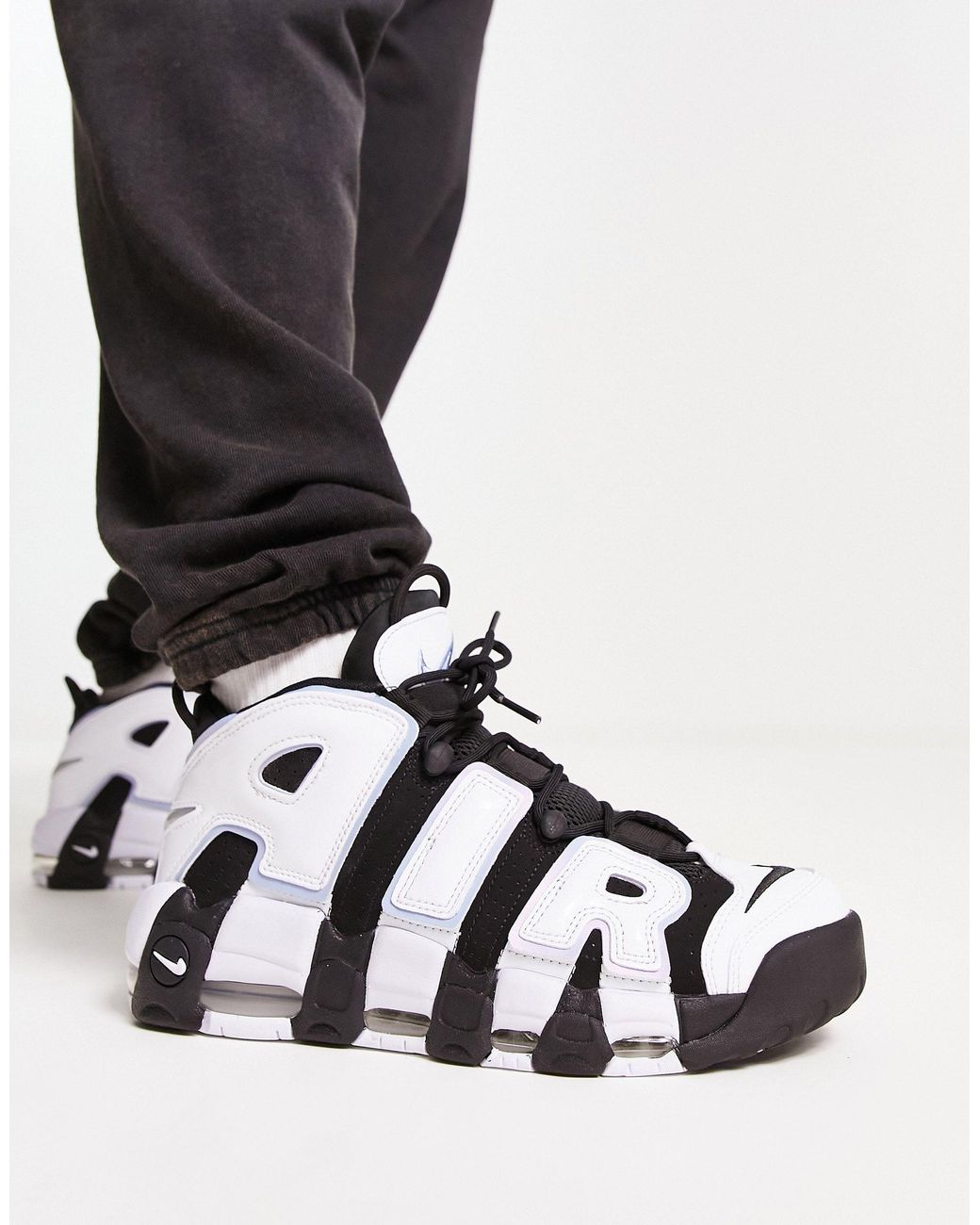 Air - more uptempo '96 - sneakers bianche e nere da Uomo di Nike in Nero |  Lyst