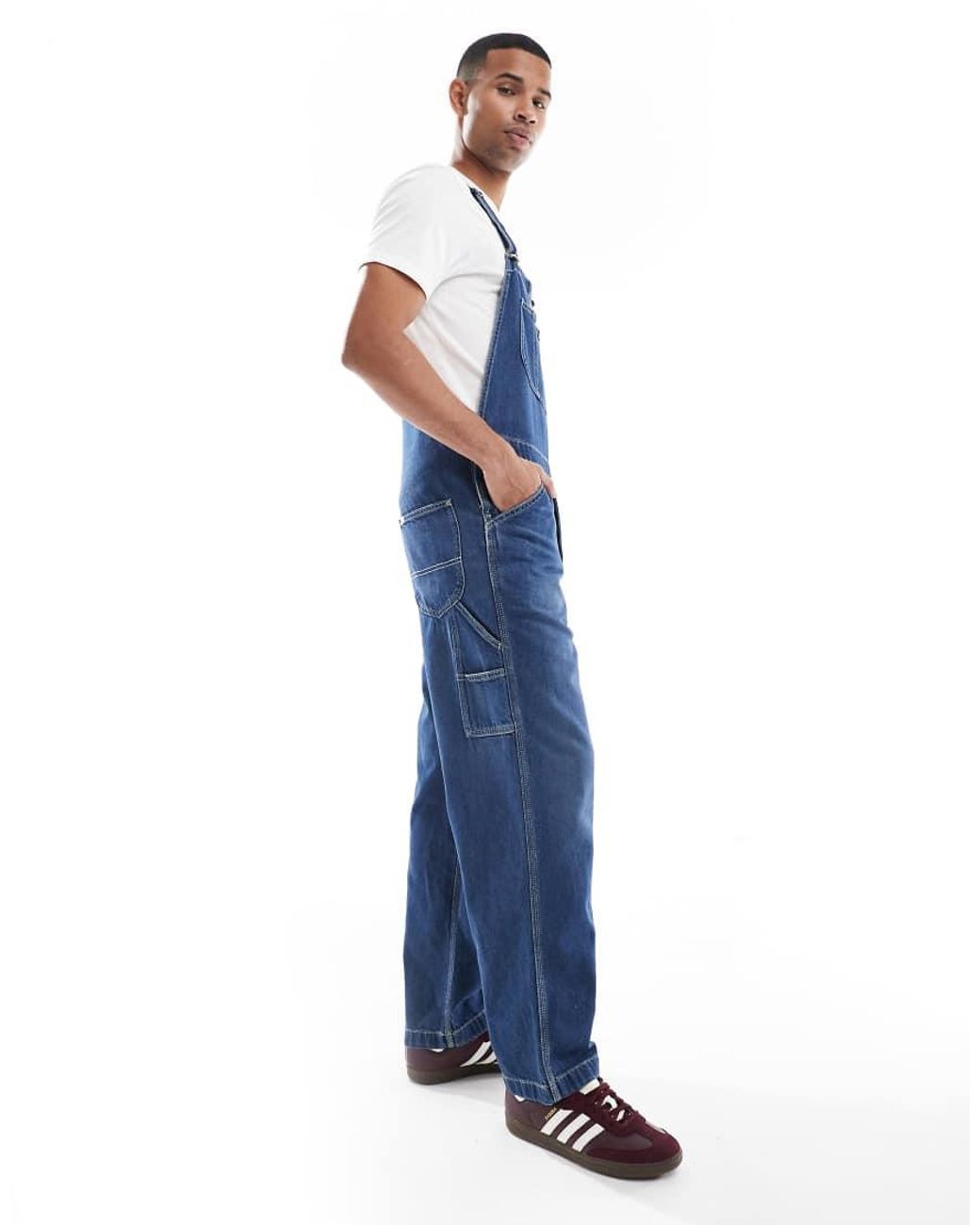 Lee Jeans Blue Workwear Dungarees for men
