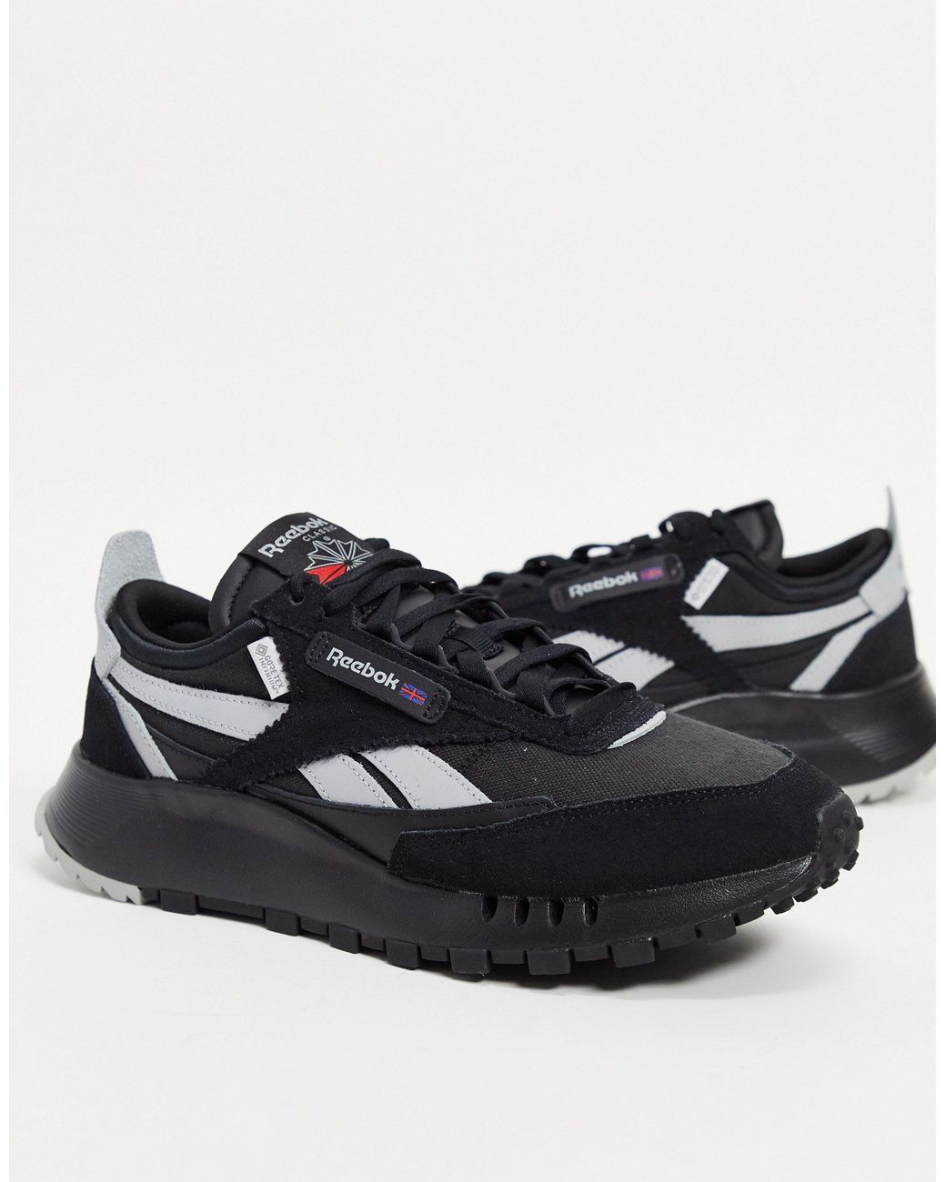 Reebok Classic Legacy Gore-tex Trainers in Black for Men | Lyst UK