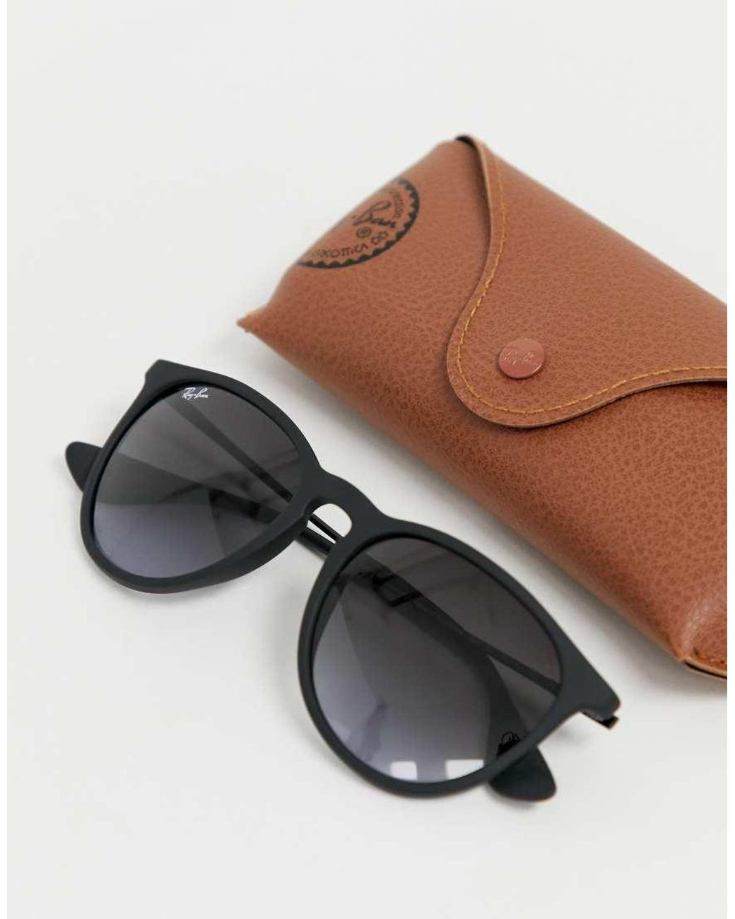 Ray-Ban Black Keyhole Sunglasses 0rb4171