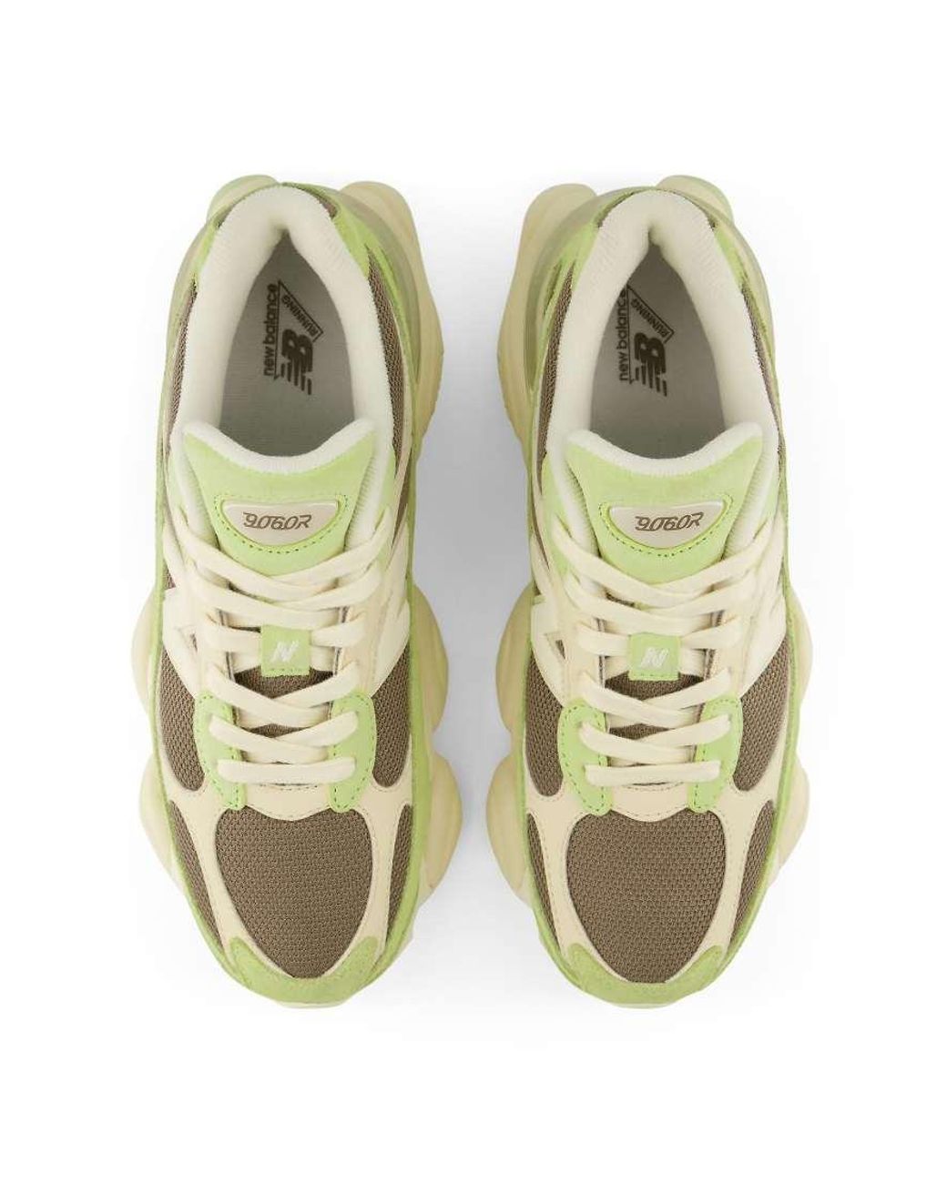New Balance Green 9060R Suede/Mesh