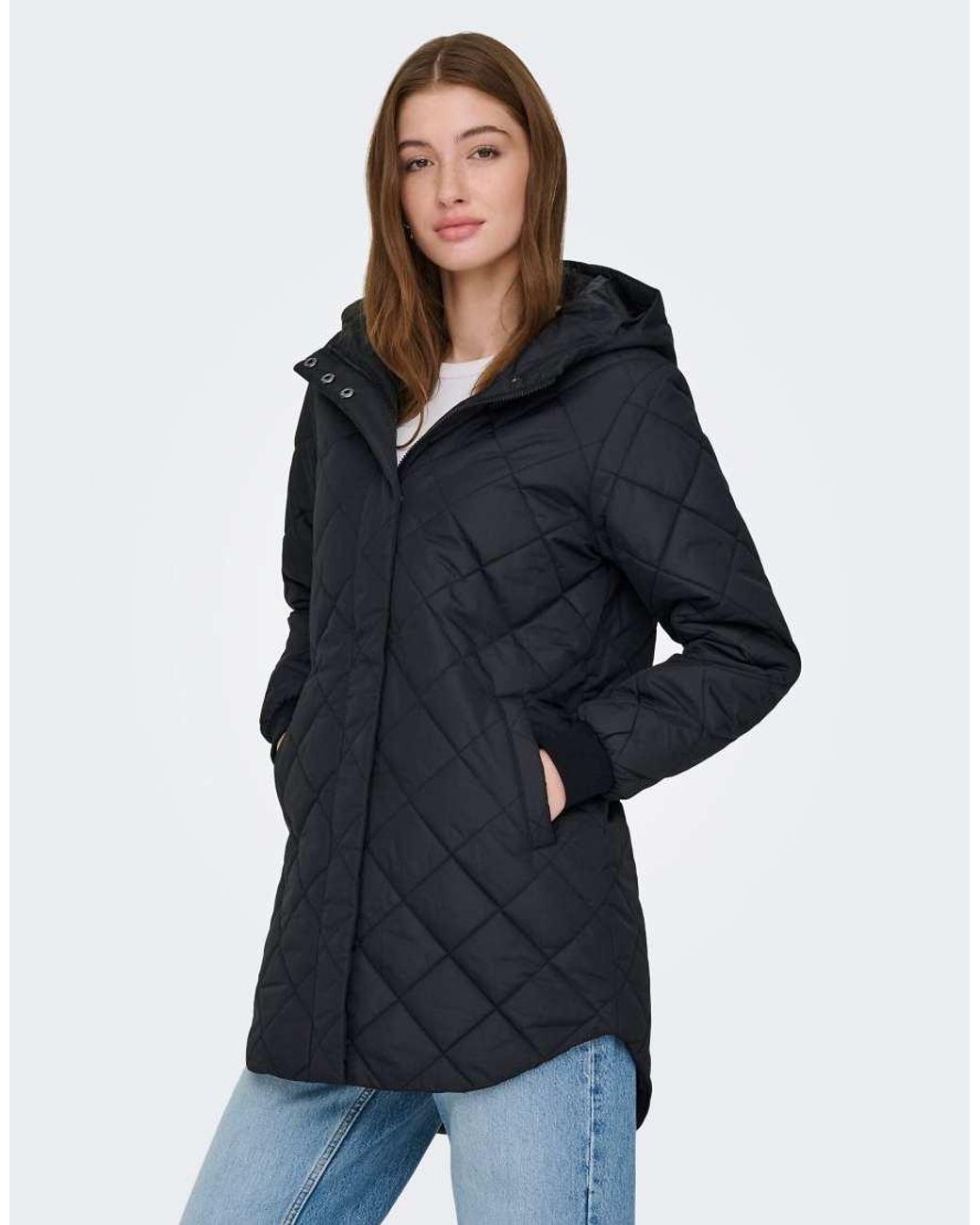 ONLY Blue Quilted Jacket