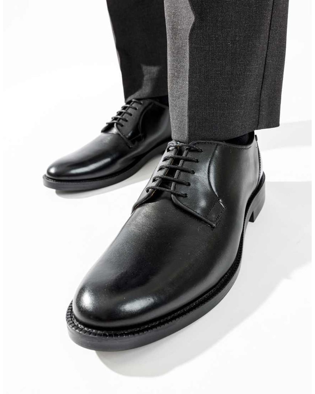 Base London Blue Luca Lace Up Shoe for men