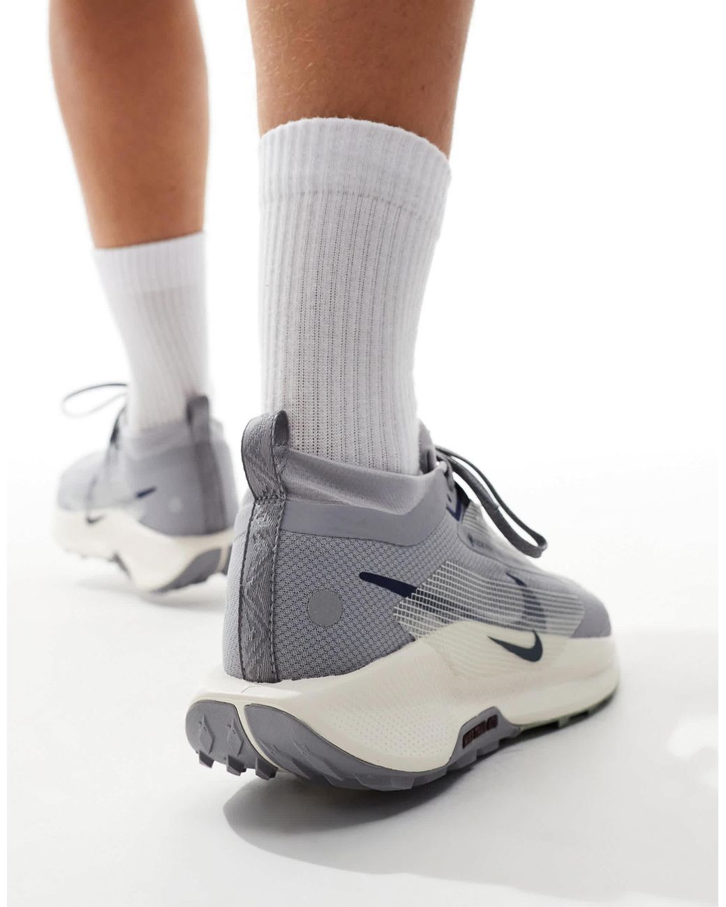 Nike Gray Reactx Pegasus Trail 5 Gore-Tex Trainers for men