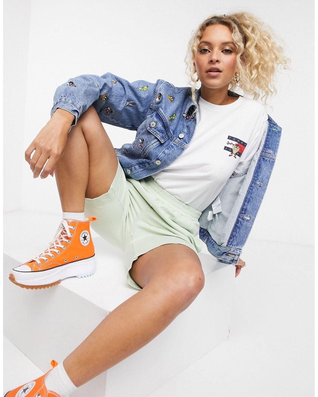 tommy hilfiger x looney tunes sneakers
