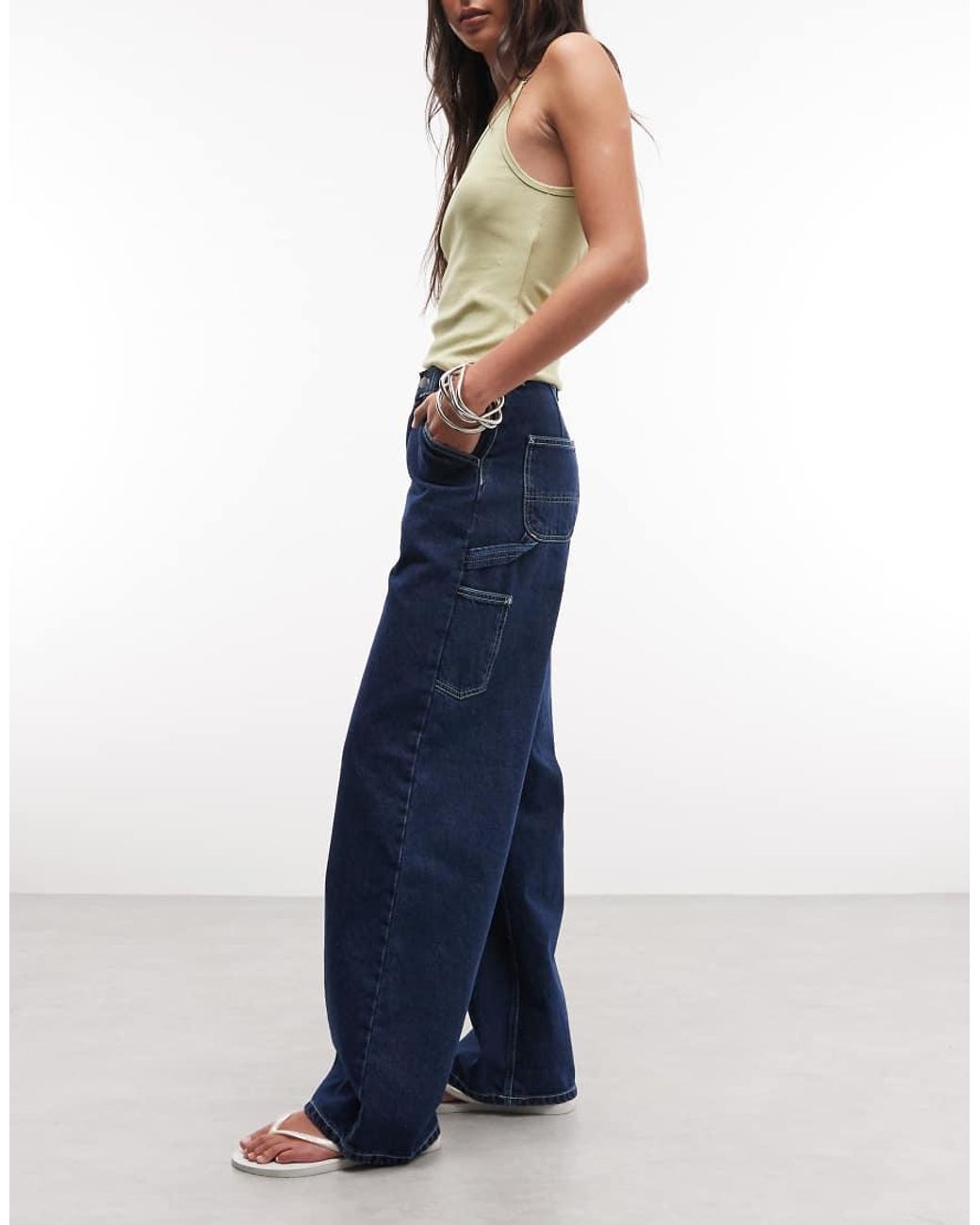 Carhartt Blue Jens Loose Fit Jeans