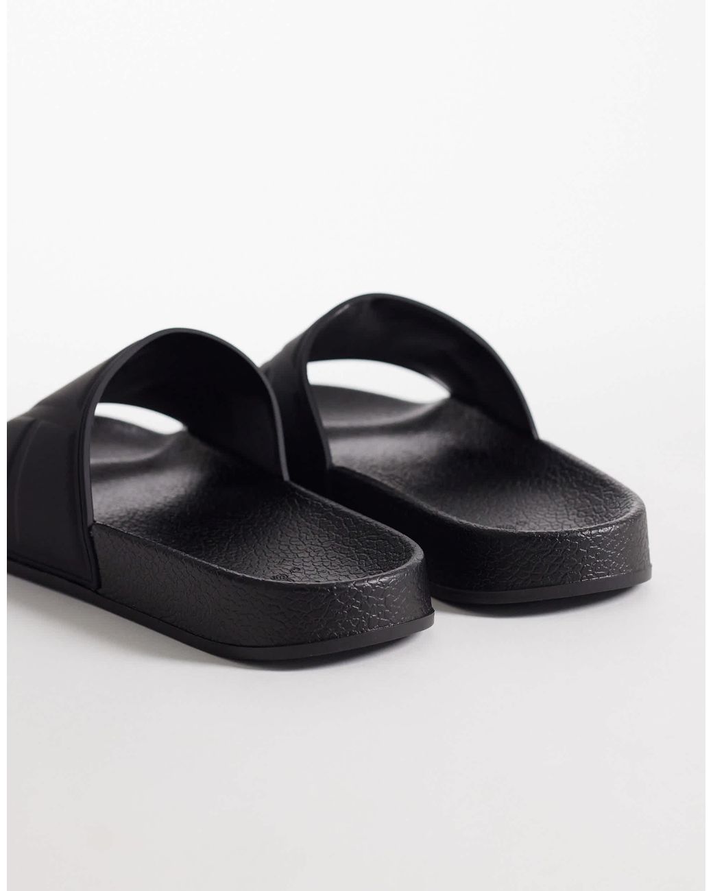 ASOS – e slider in Black für Herren