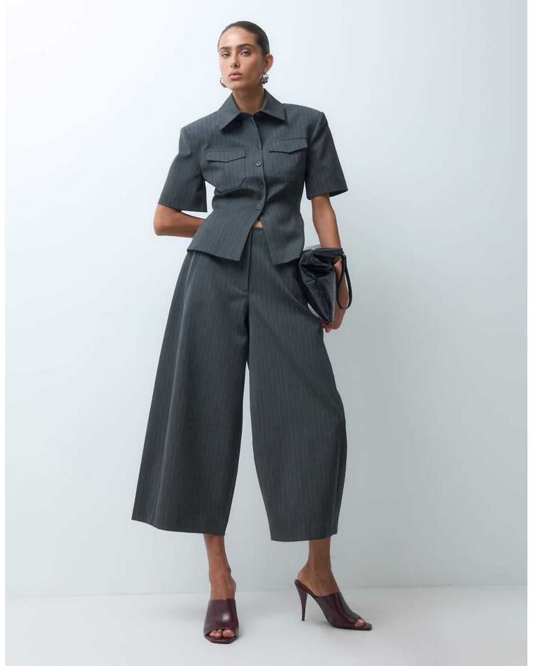 ASOS Utility Overhemd in het Gray