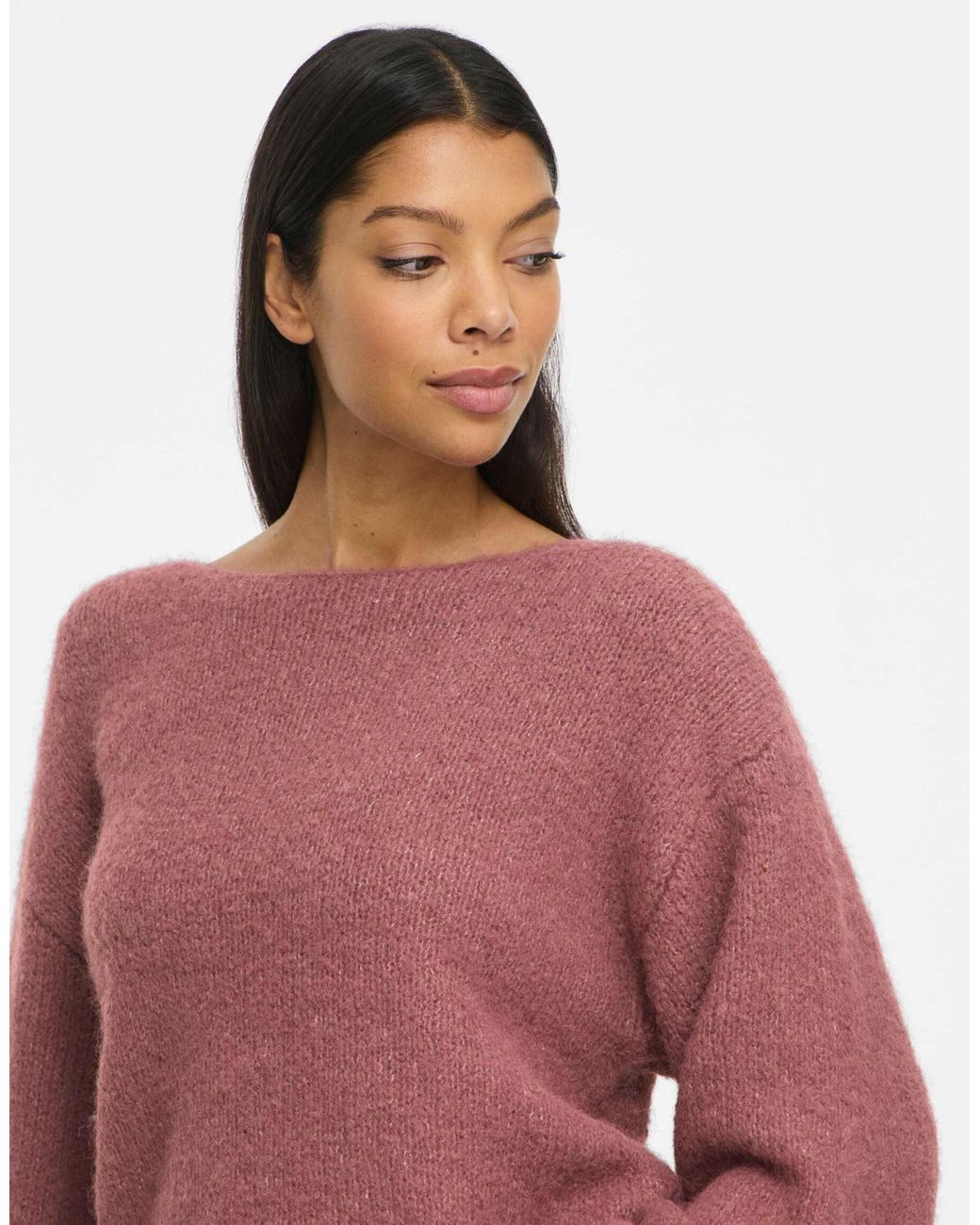 Vila Red Strickpullover