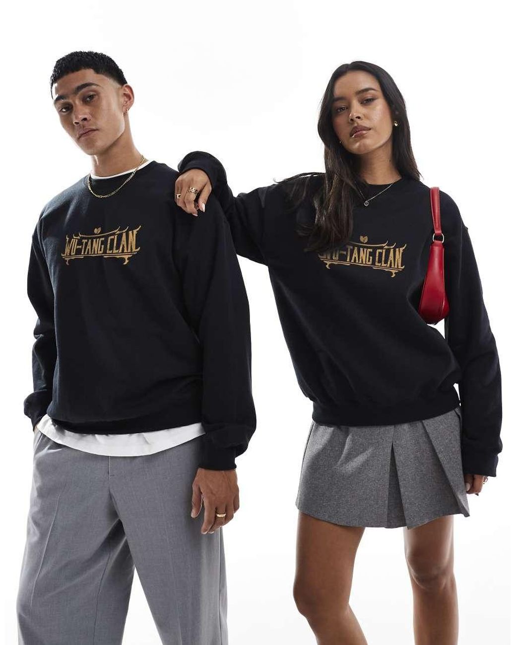 PRNT Black X Wu-Tang Clan Tiger Relaxed Fit Sweatshirt
